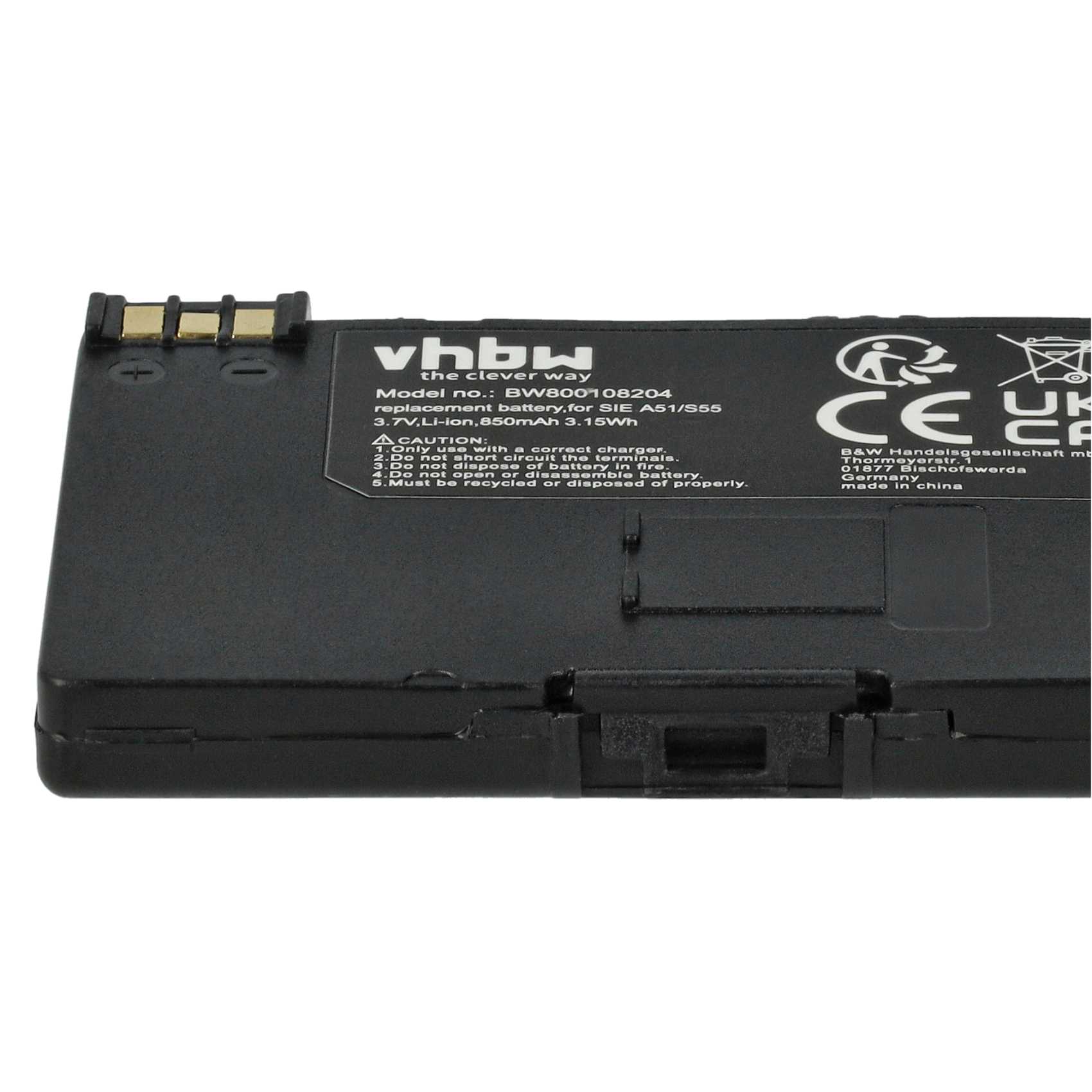 750mAh Battery for Siemens Gigaset SL55, Gigaset SL550, Gigaset SL555