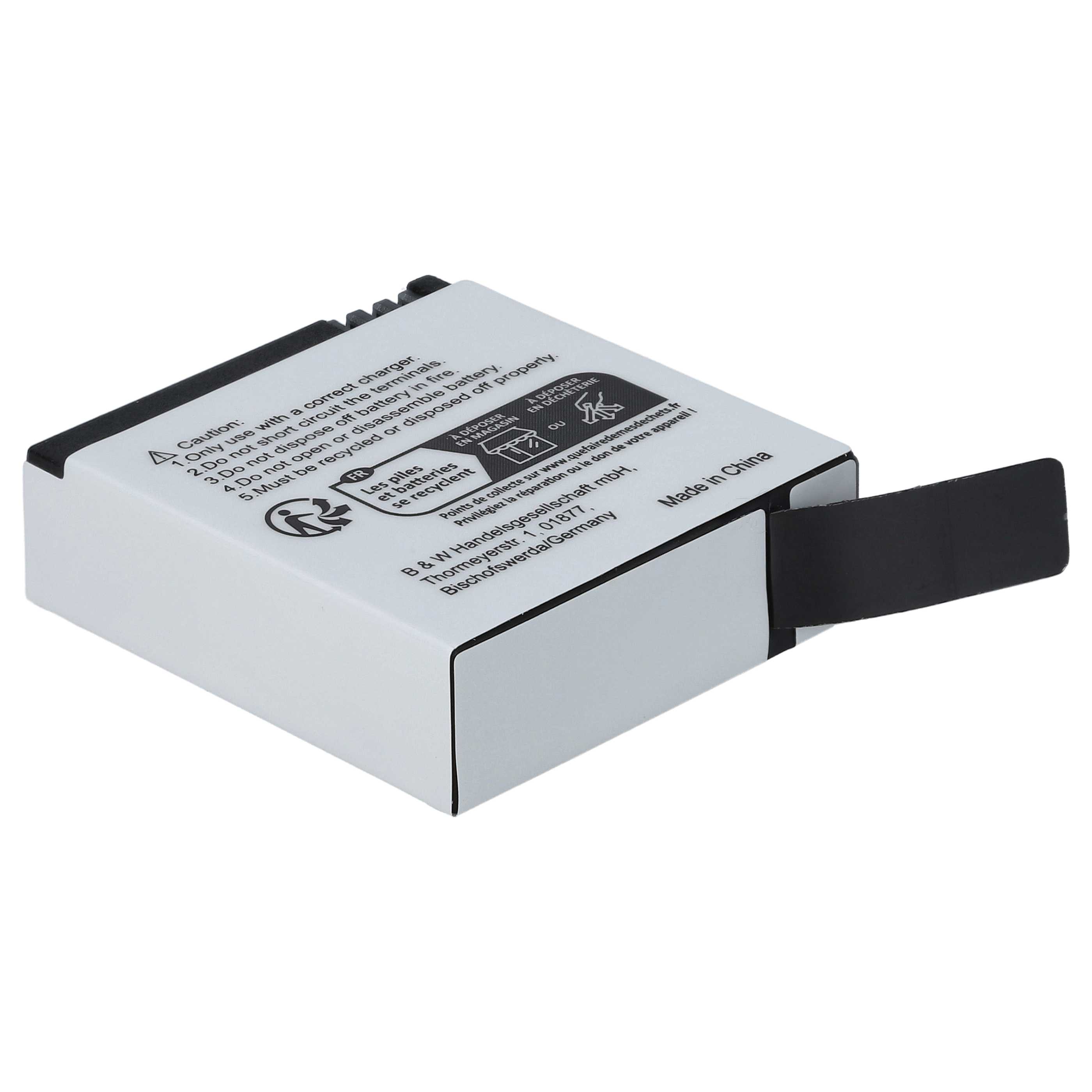 Batterie Vhbw Pour Sjcam SJ7 Star – 910mAh, Li-ion, 3,8V, Neuve