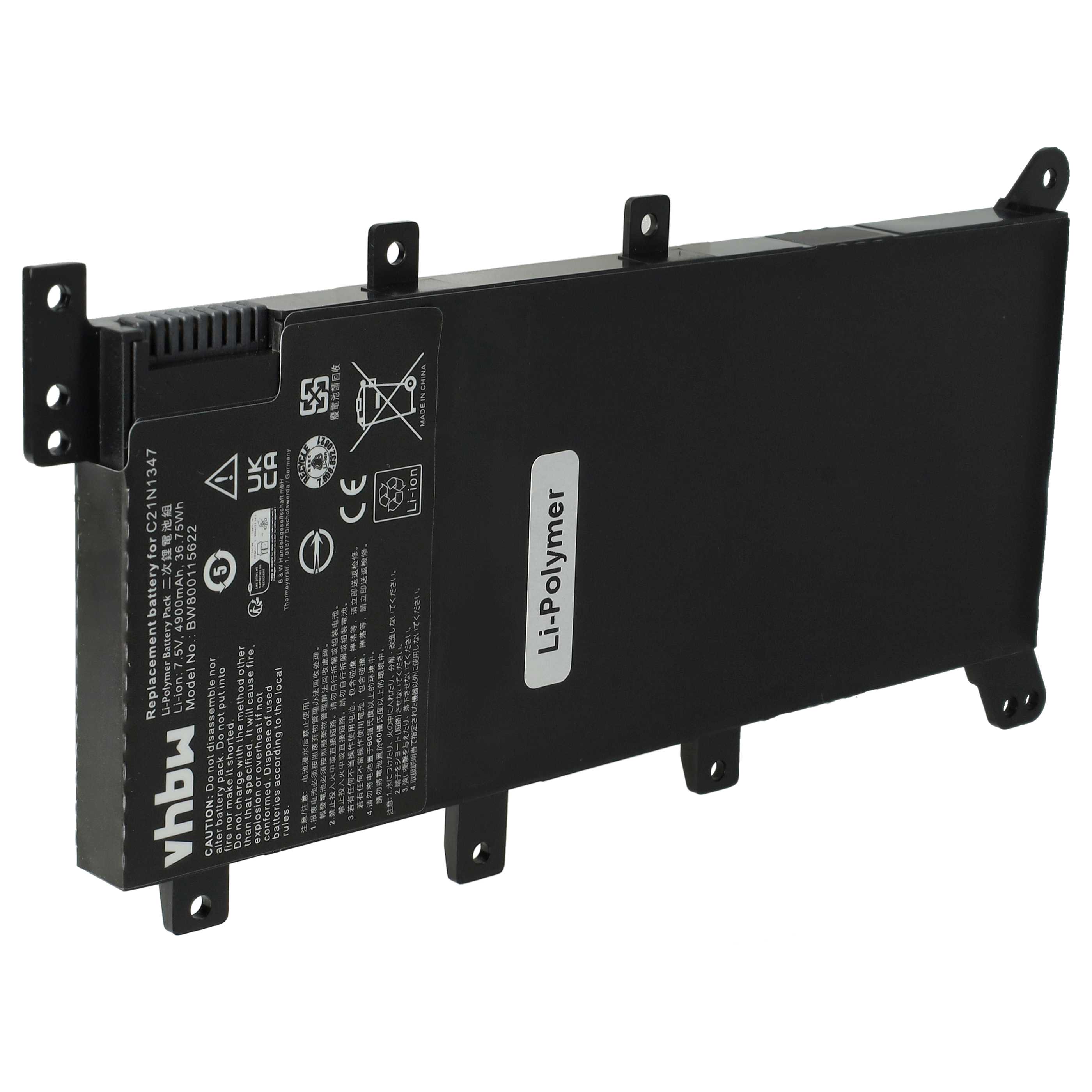 FSKE® A32-K55 Batteria per ASUS K55VD K55V X55A X55C K55 Notebook Battery,10.8V 5000mAh 6-Cellule