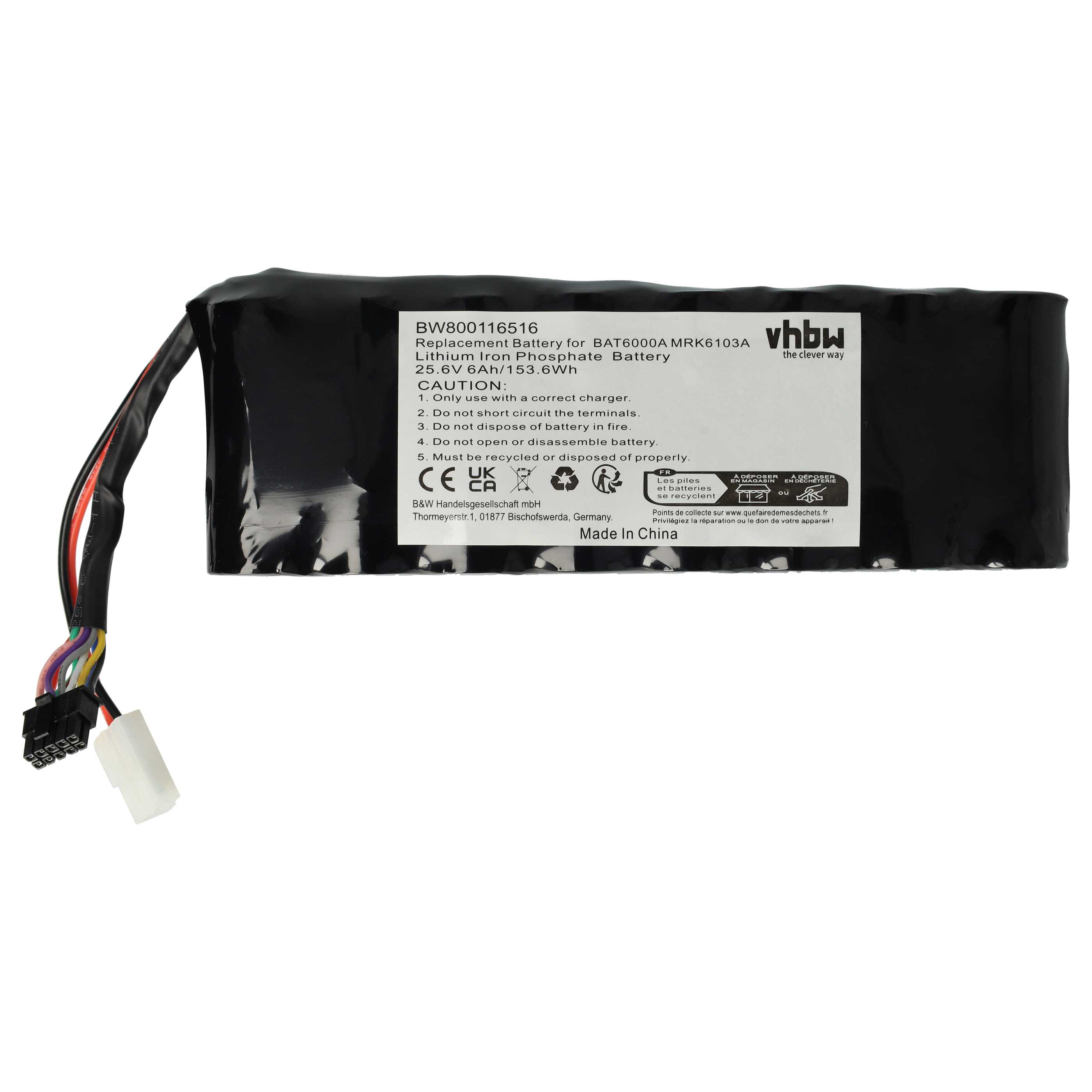 Akku für Robomow RS 630 XR3 TS1800 RS625 Pro TS TS 1800 6000mAh 25,6V - Bild 4 von 9