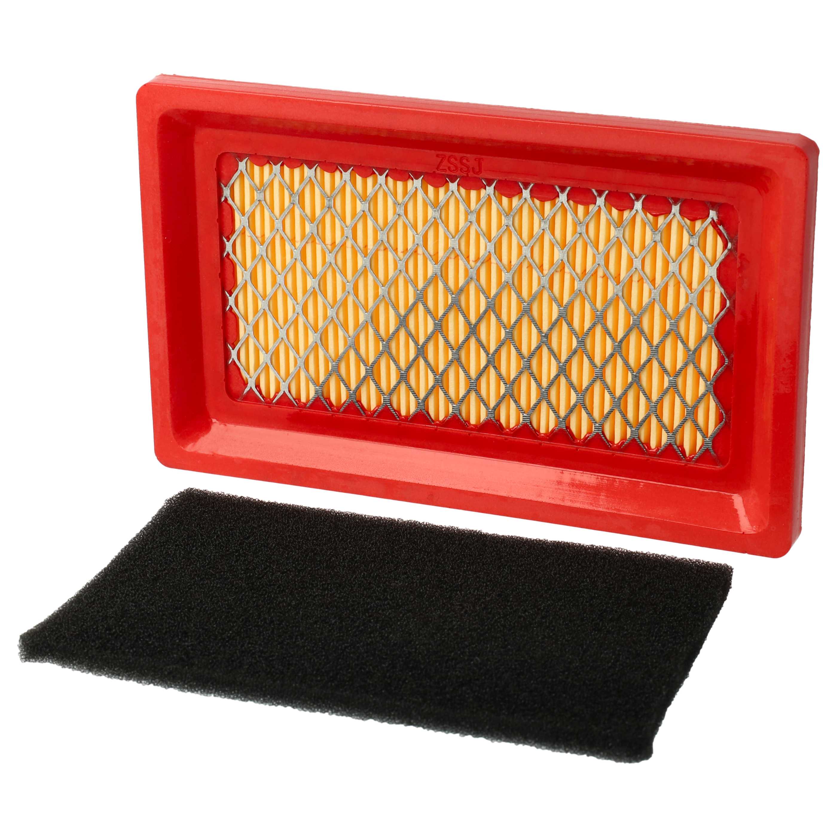 Luftfilter-Set Für Rasenmäher – Inkl. Vorfilter, Ersetzt Arnold 3011-M6-0001, Bolens, Güde U.v.m.