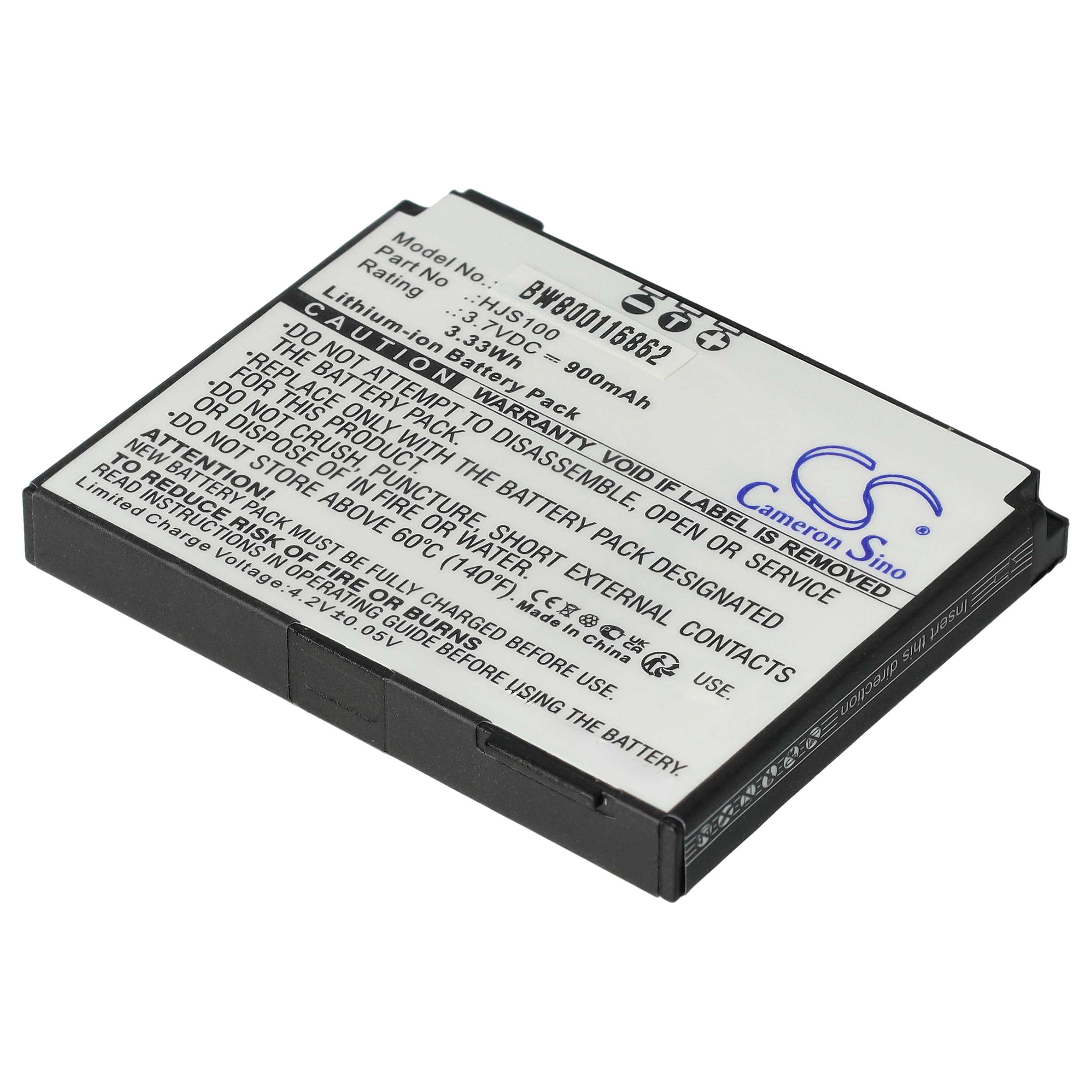Batteria Sostitutiva 900mAh Per Becker HJS 100 E Map Pilot – Compatibile 338937010208 - 2