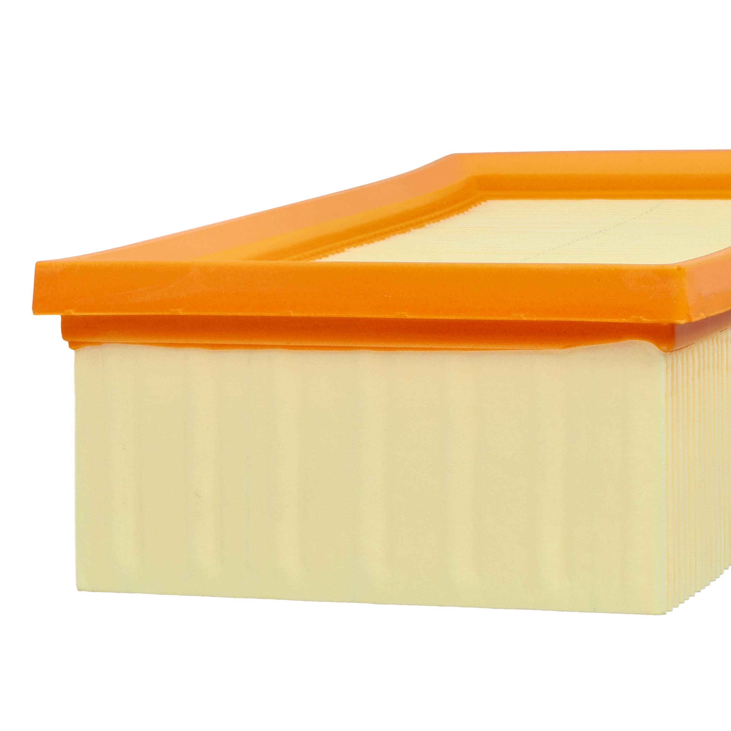 Vhbw Filtro Principale A Lamelle Compatibile Con Würth HWS 15-L, ISS 32 E Altri - Filtro Di Ricambio Per Aspirapolvere
