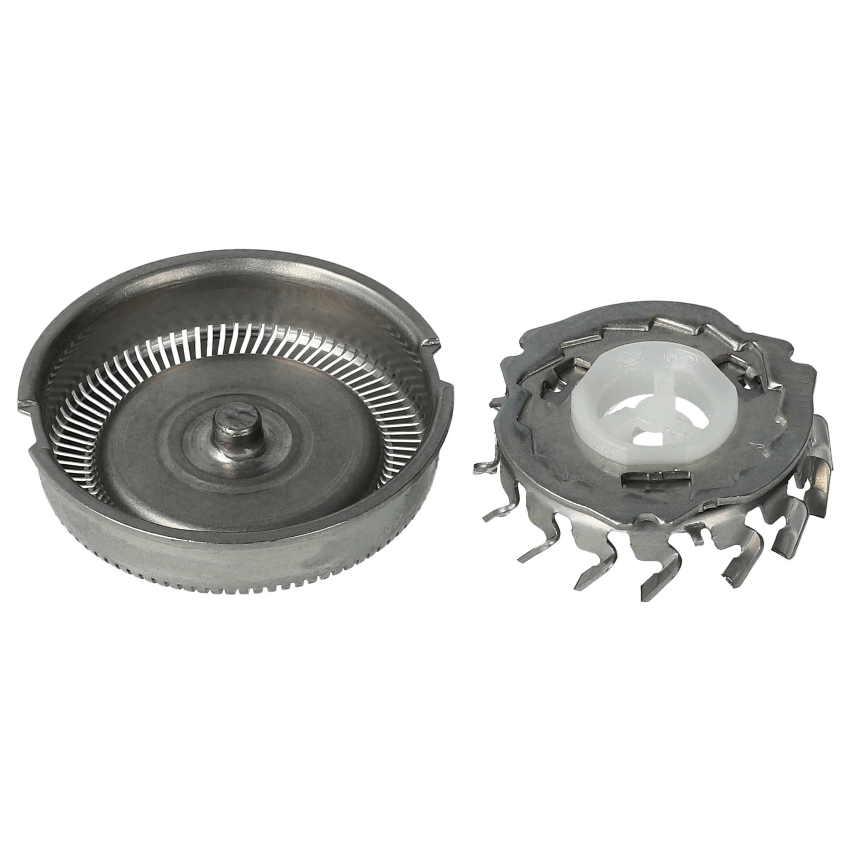 3 Têtes De Rasoir Pour Philips HS920/HS930/HS890 Etc. - Acier Inox, Argenté, Modèle HQ4