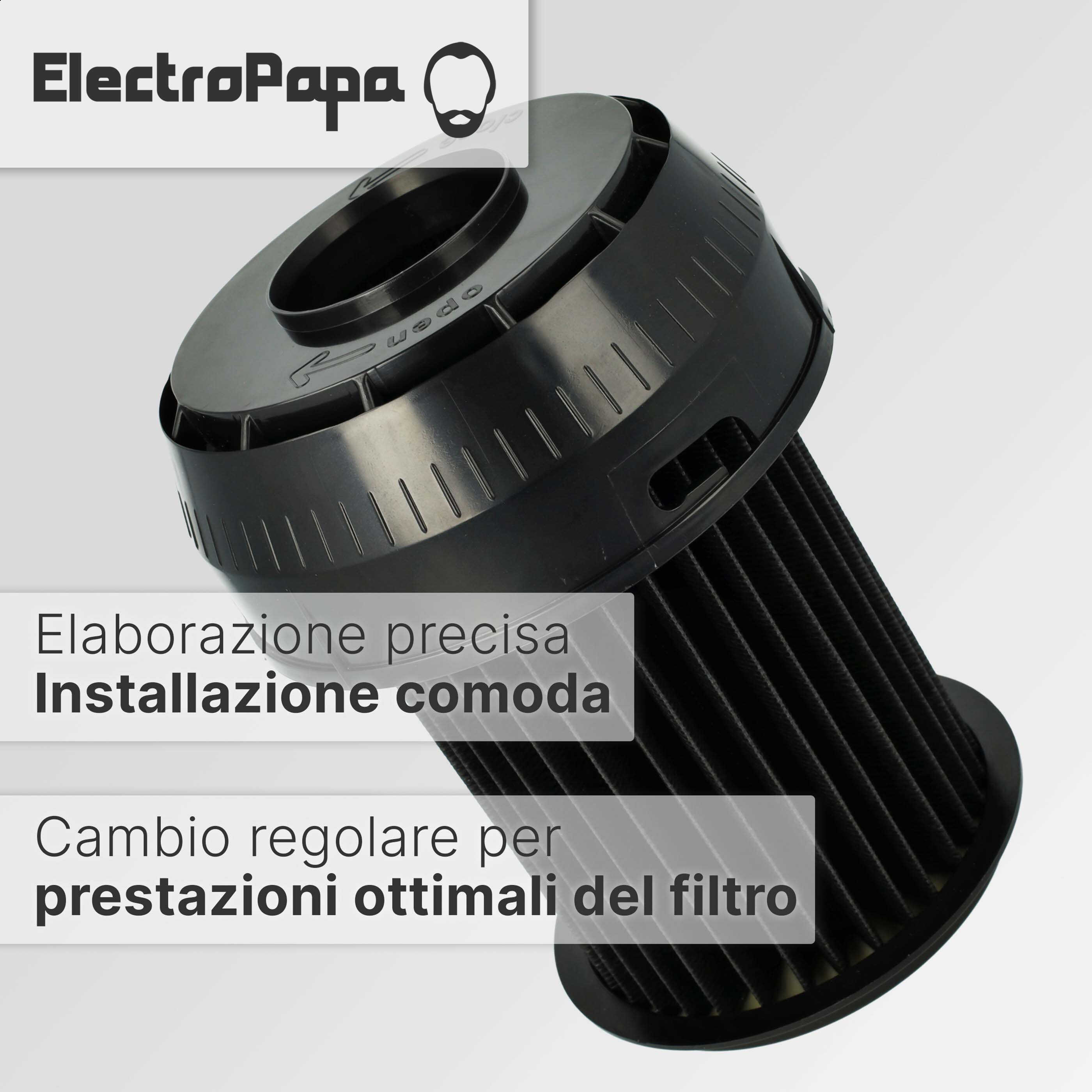 Vhbw 2x Filtro Compatibile Con Bosch BGS 62202/02 ROXX X 2200 Watt Aspirapolvere Filtro Hepa Filtro A Lamelle 93651189