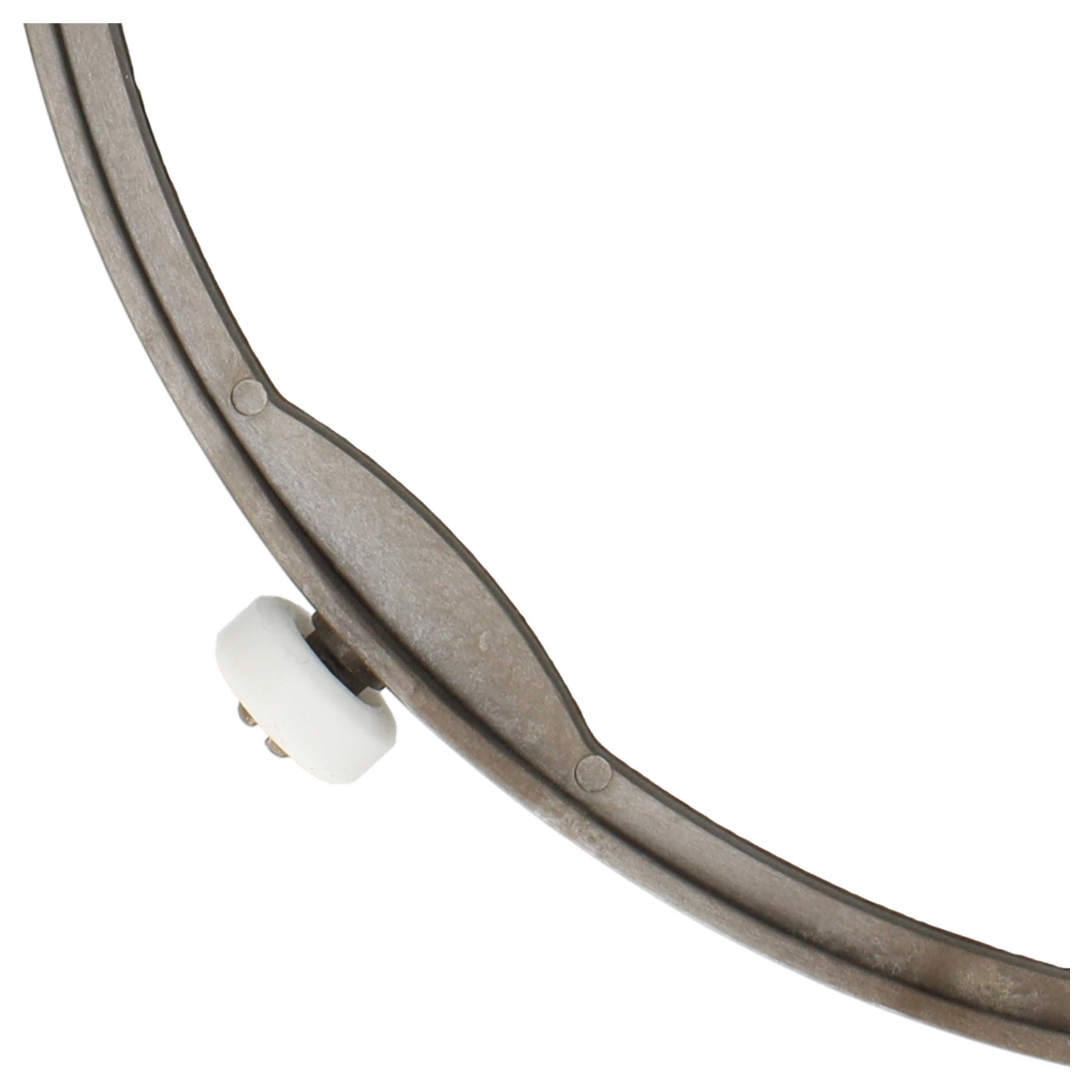 Anneau Plateau Tournant Micro Ondes de 17,8cm, Anneau de Plateau Tournant pour Micro-Ondes avec Noyau Rotatif Anneau Support Micro Ondes pour Plaques en Verre de 24,5 à 27cm