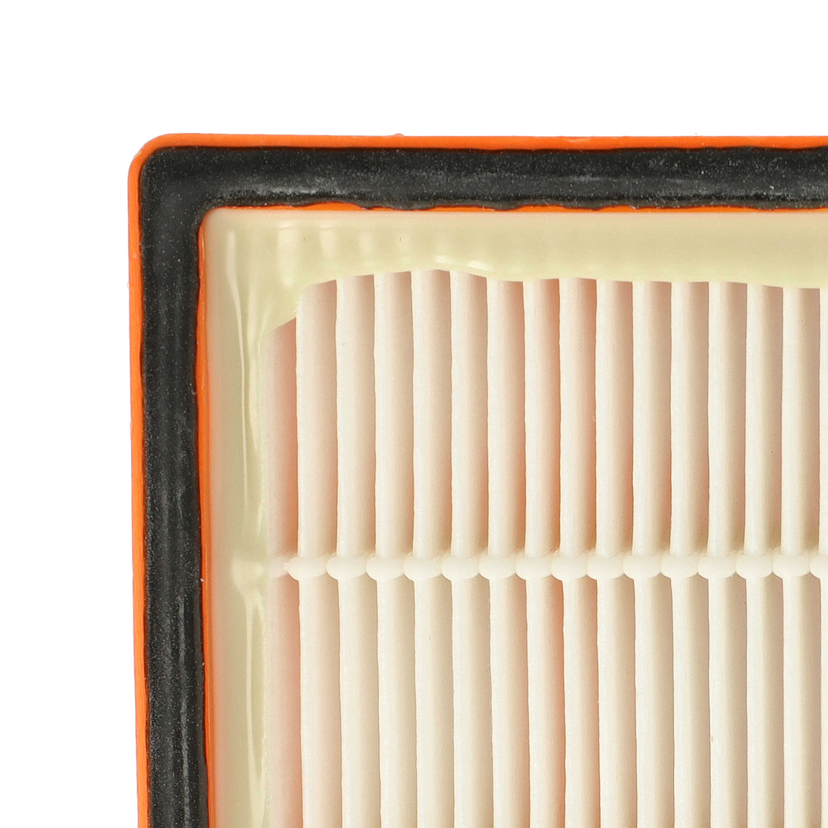 Vhbw Filtro HEPA Compatibile Con Electrolux ZT3510, UT3515 E Altri, Lavabile, 11,4 X 9,8 X 2,6 Cm, Arancione/bianco