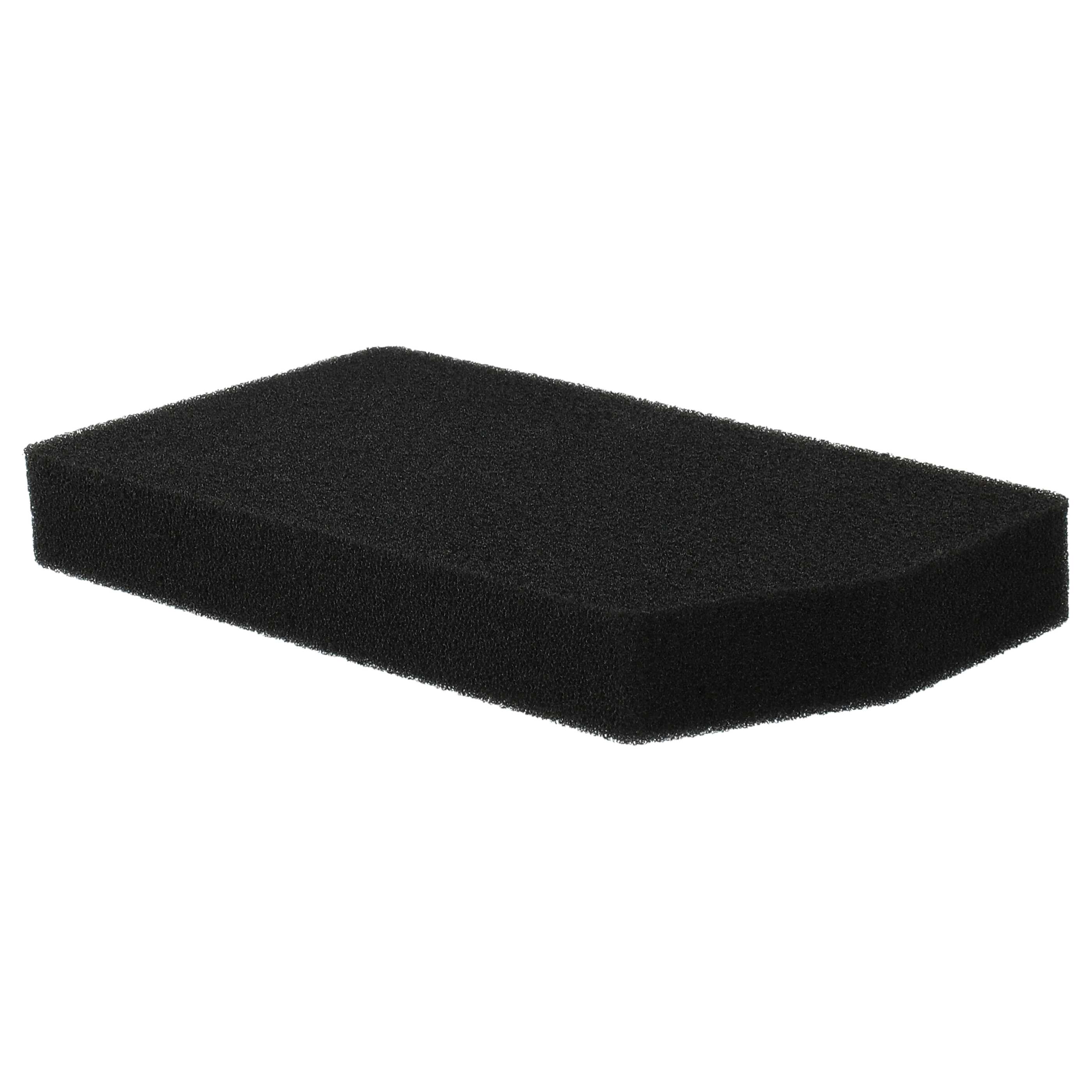 Filtro In Gommapiuma Vhbw Compatibile Con Rowenta Ergo Force Cyclonic (RO6723PA, RO6743EA) - Sostituisce RS-RT4042