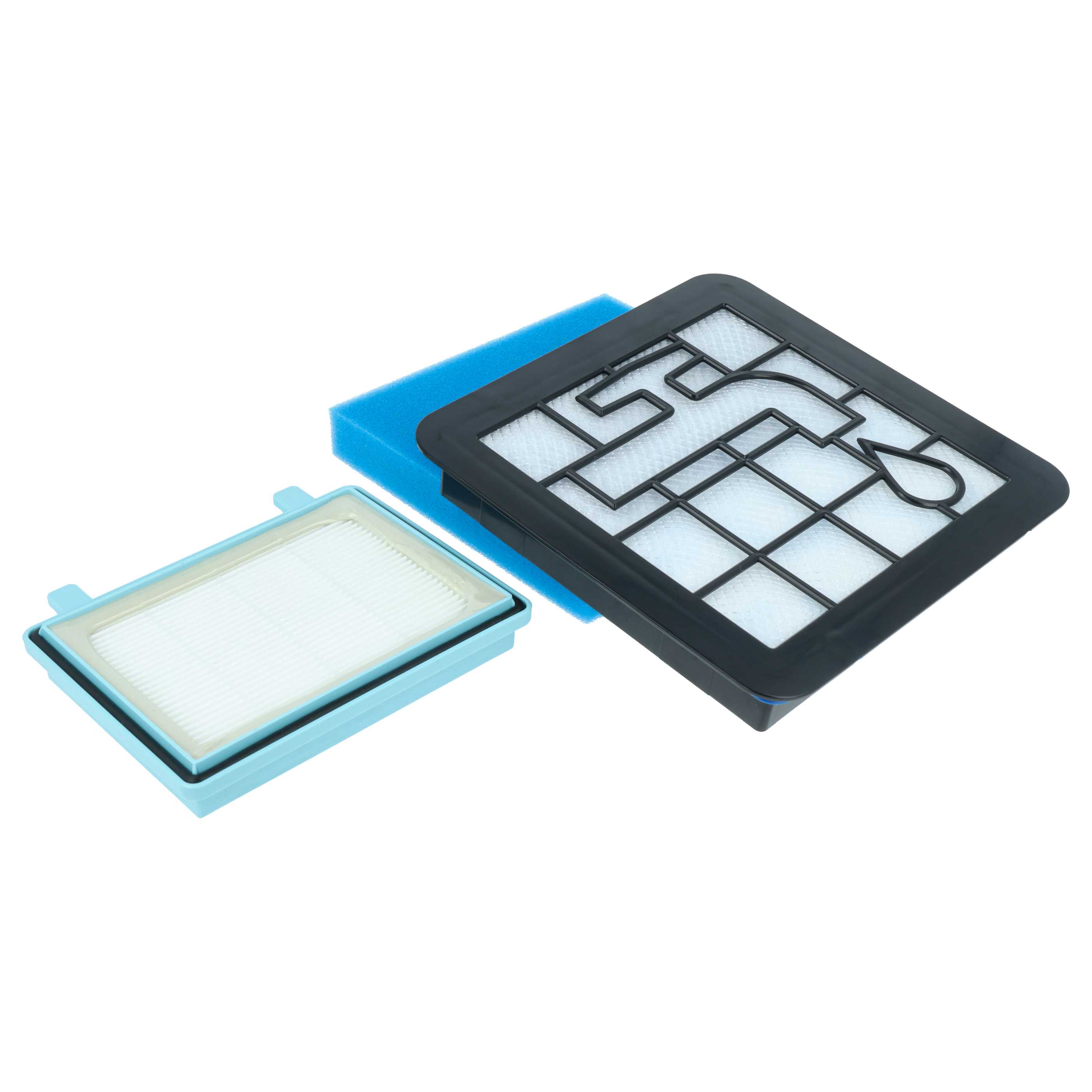 vhbw 3x filtro compatibile con Philips PowerPro Compact FC9321/09
