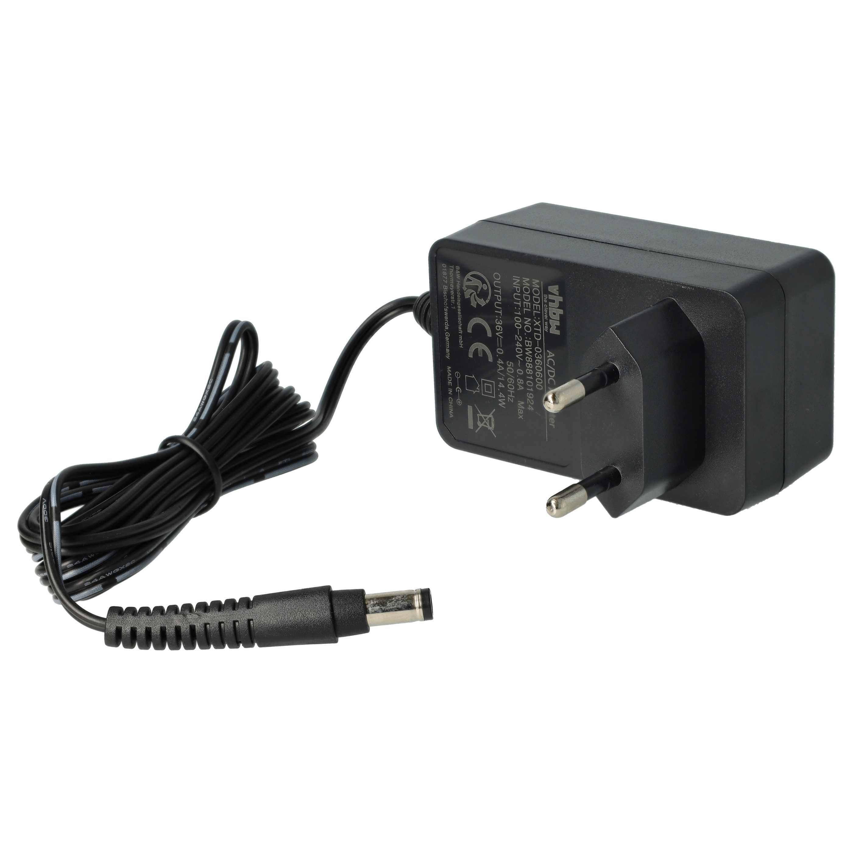 Chargeur Original Pour Aspirateur Tefal Air Force Extreme Serenity TY9171WO - Marque Vhbw