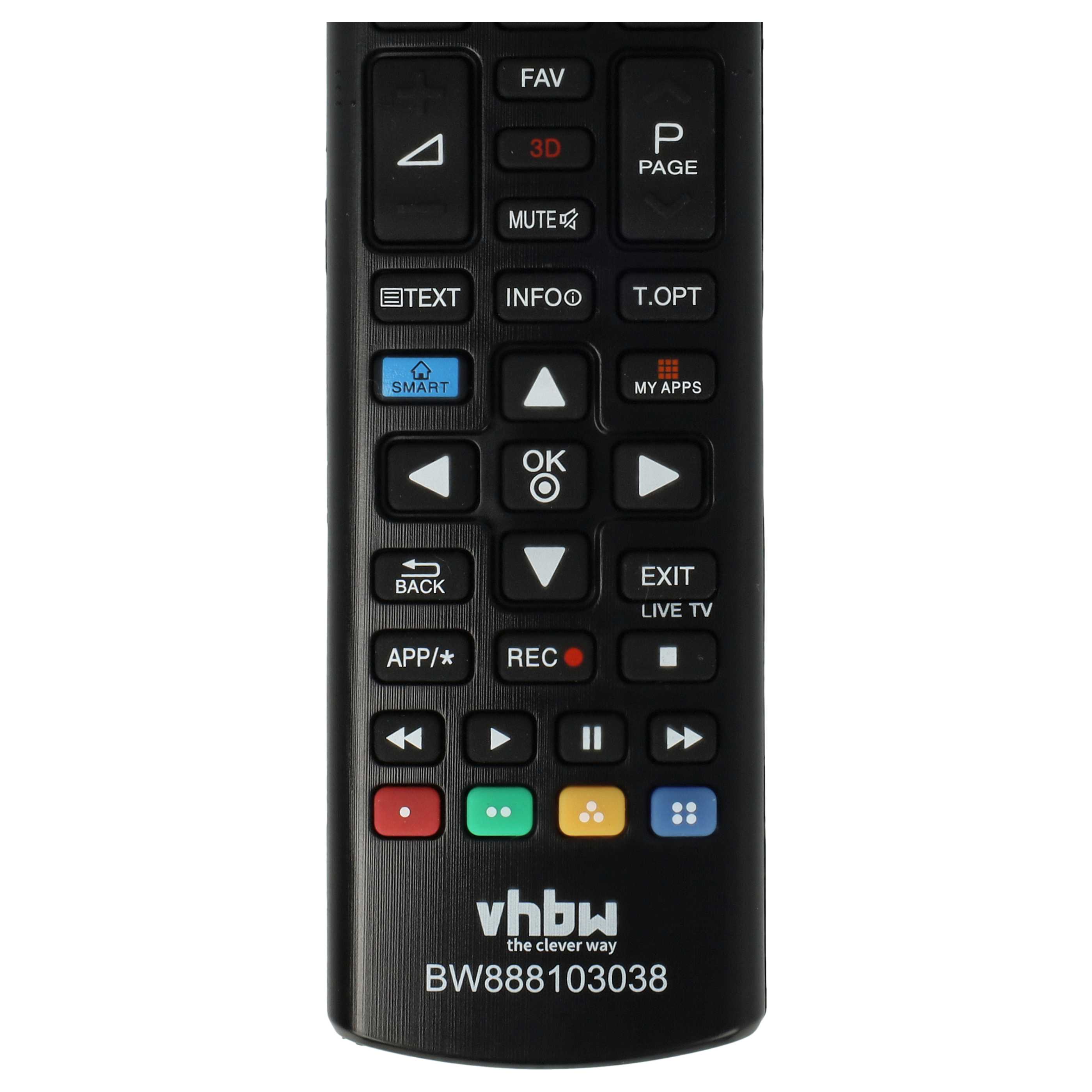 Telecomando Sostitutivo Per TV LG 49LB5500 49 LB5500 Full HD LED, Con Batterie AAA Incluse - 5