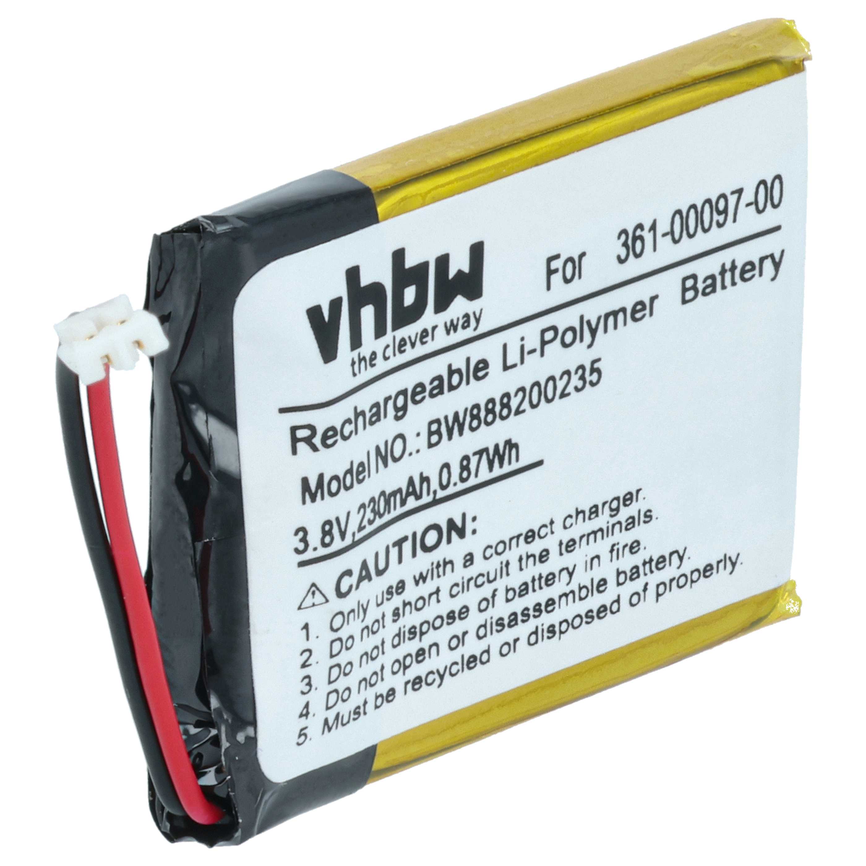 Vhbw Batterie Compatible Avec Garmin Forerunner 620 Smartwatch Montre Bracelet Fitness 250mah 37v Li Polymre 35036803