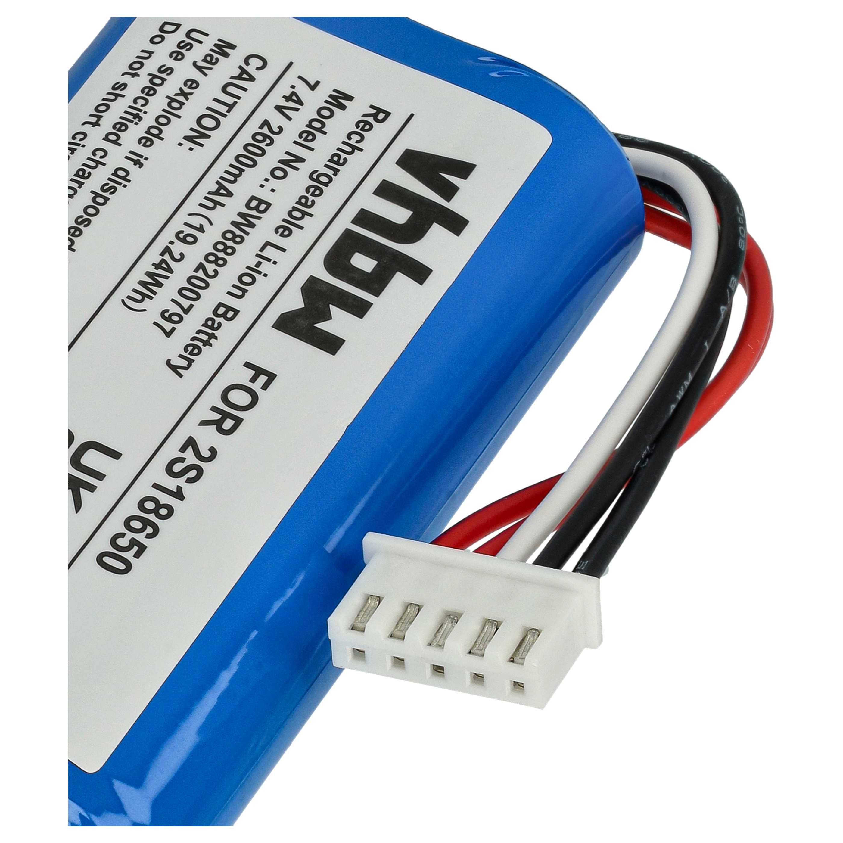 Batteria di ricambio da 3350mAh 7.4V per altoparlante Bluetooth Anker Soundcore 2 A3105  44