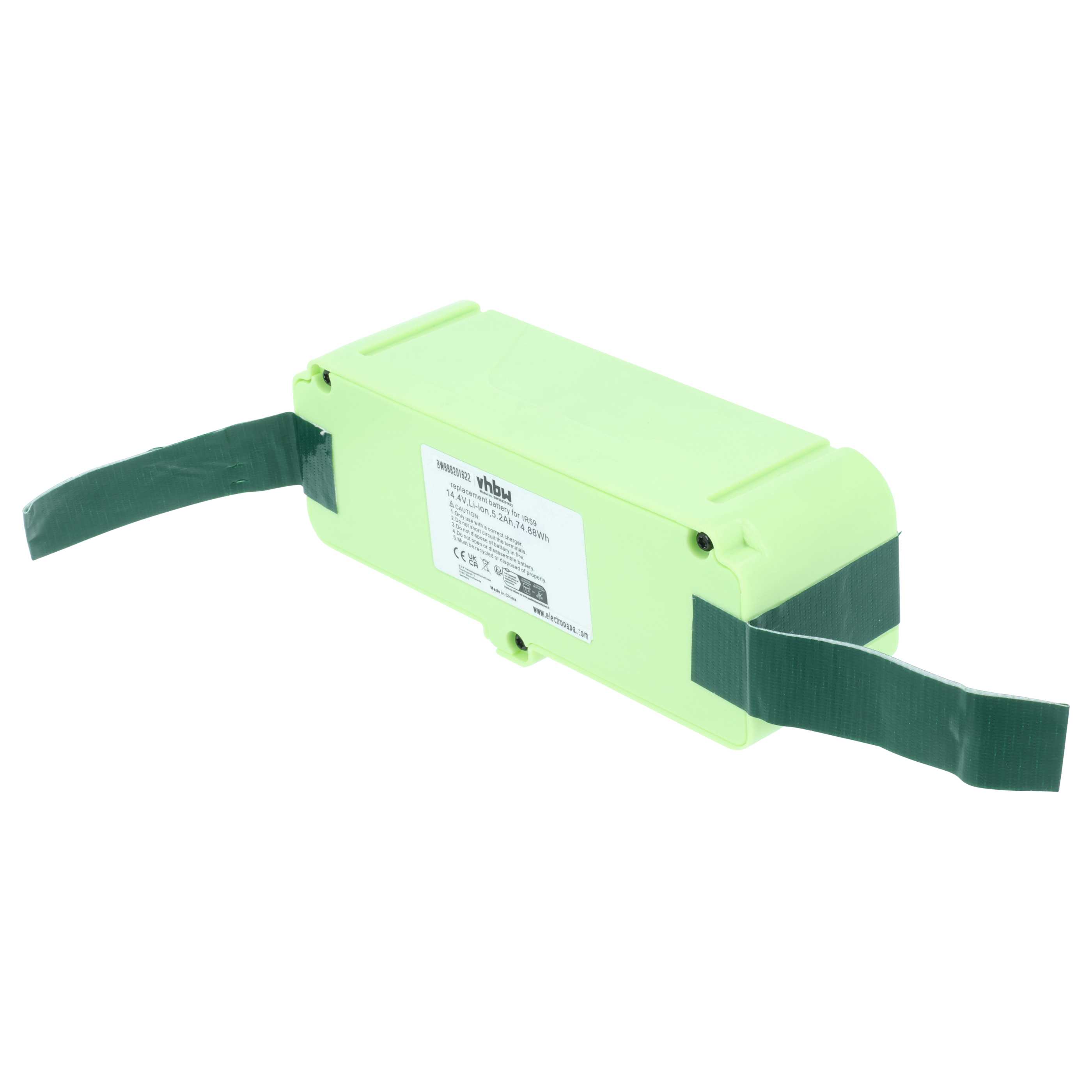 Batteria Robot Maximum 4500mAh Per IRobot Roomba Serie 500, 600, 700, 800, 900 – 691, 665, 671, 681, 696, 782