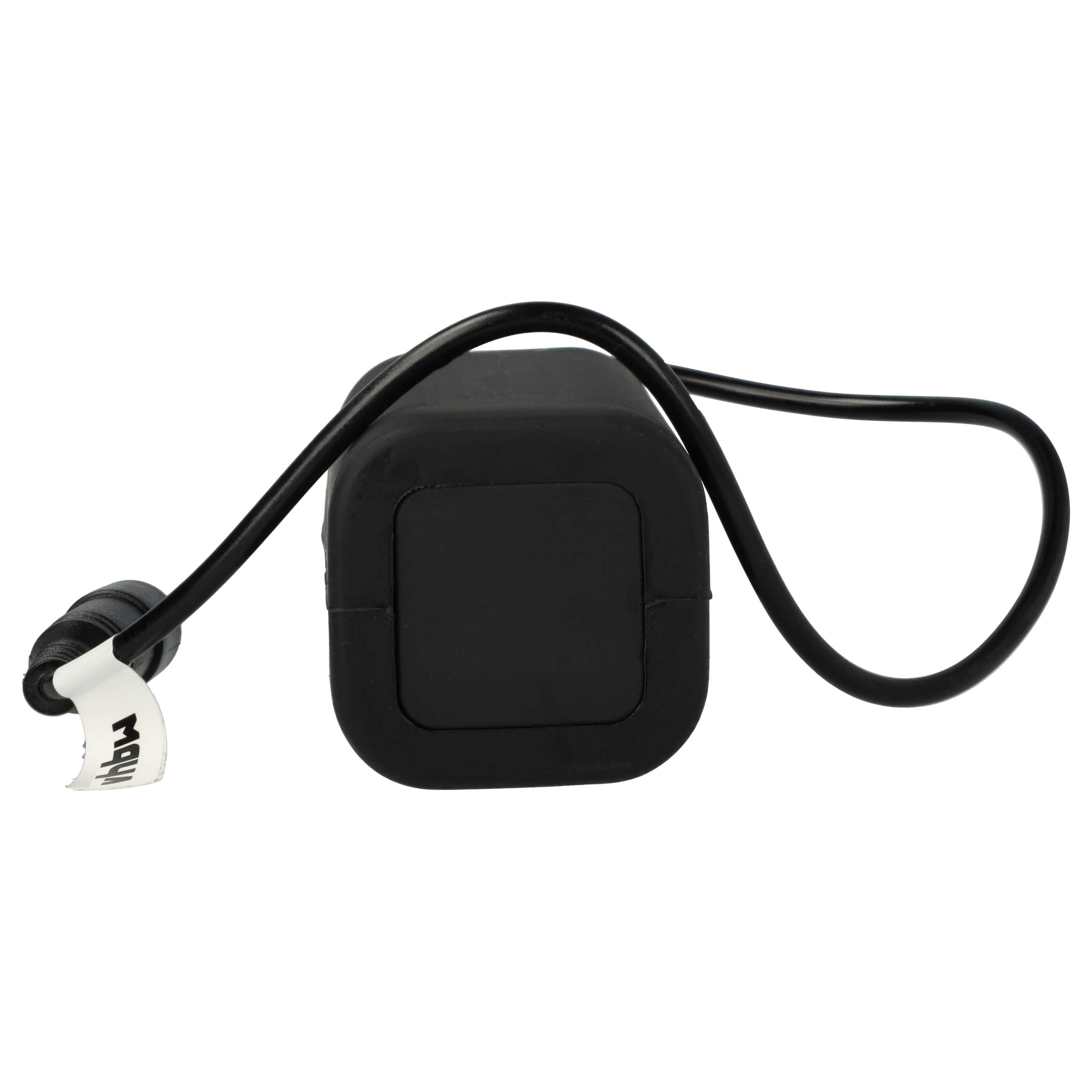 vhbw Bloc de batteries pour lampes de vélo éclairage phare (5200mAh, 8,4V, Li-ion), tissu hydrofuge