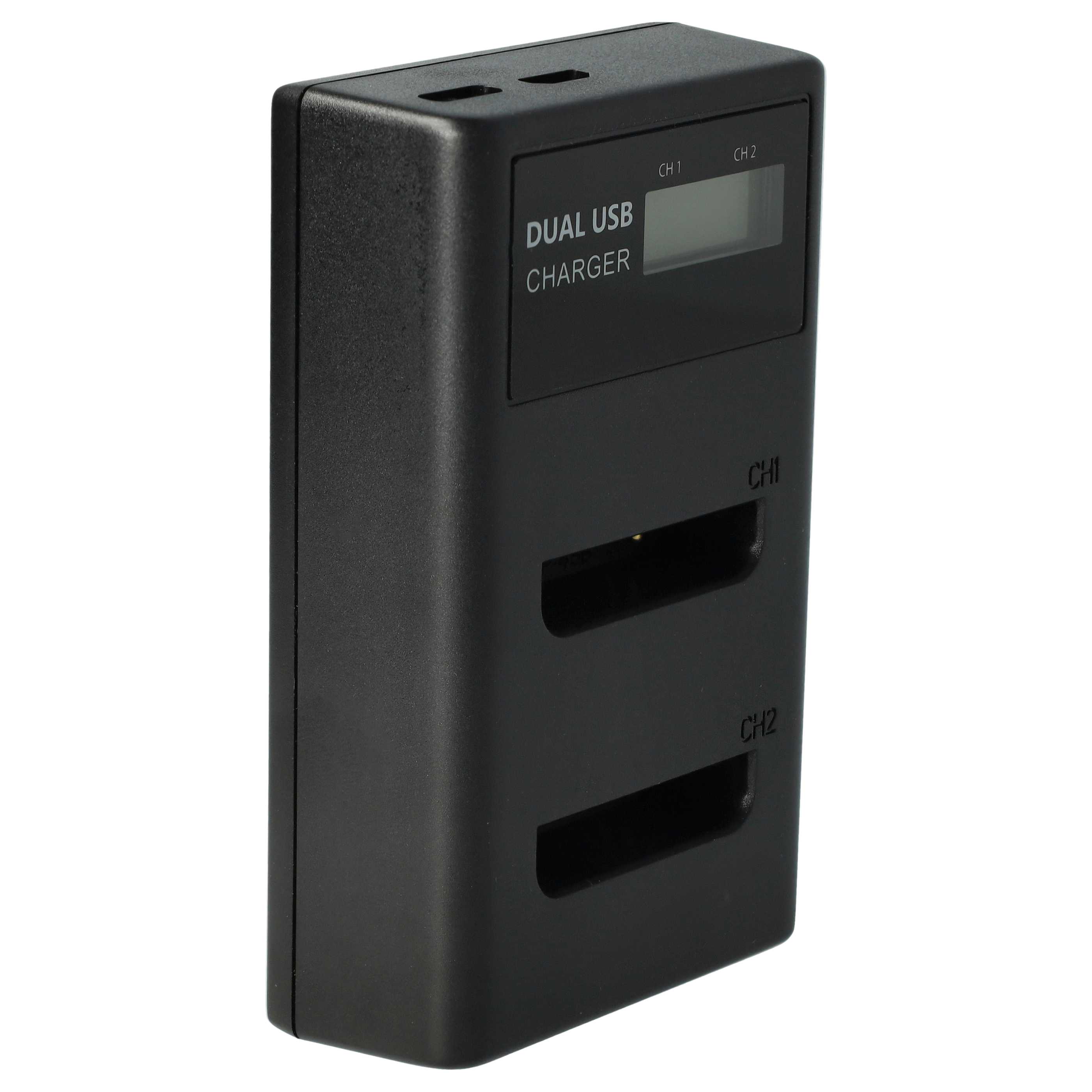 Vhbw Caricabatterie USB Compatibile Con Fotocamera Agfa Optima 100, 102, 103, 104, 3, 830 UW – Cavo 40cm