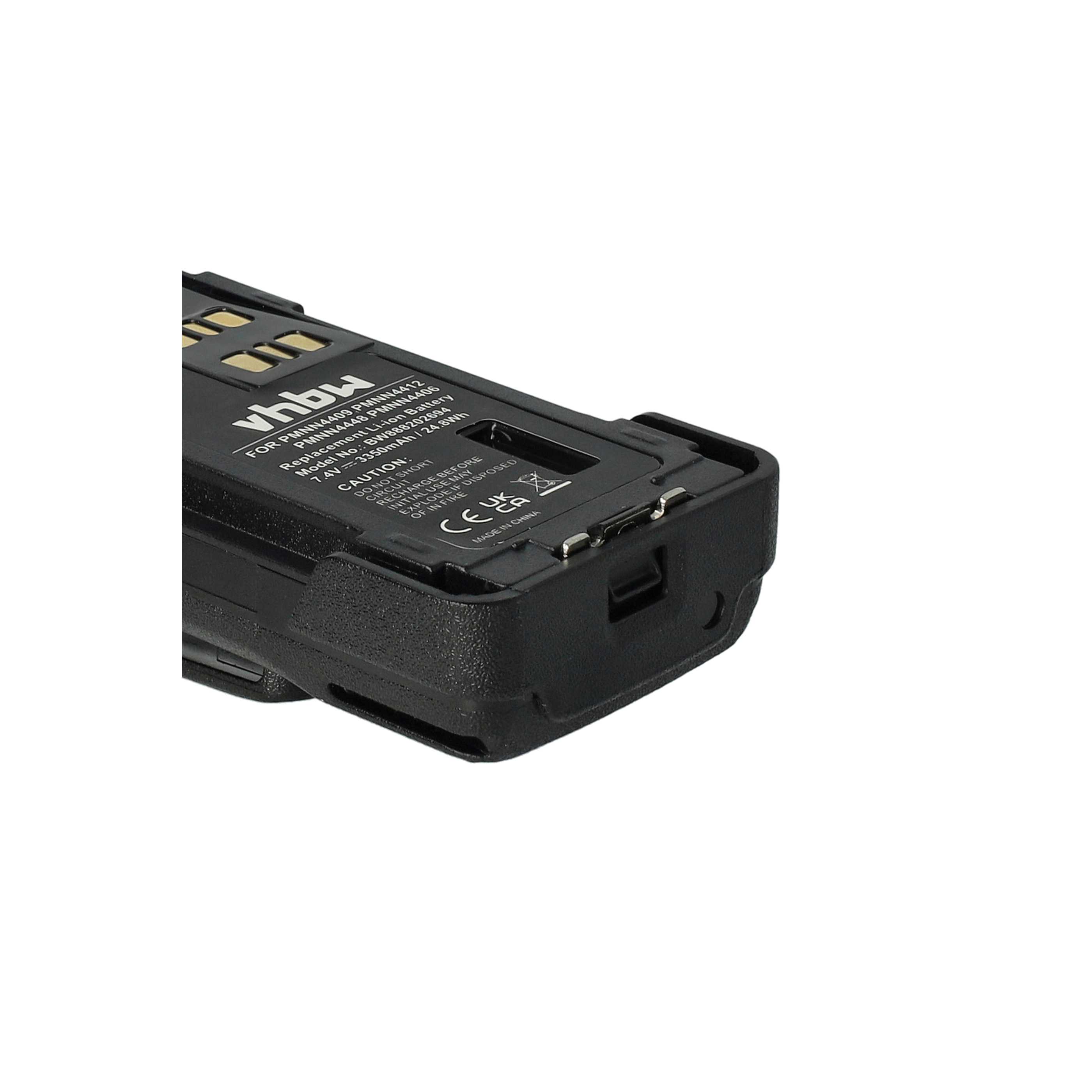 Batterie PMR (talkie walkie) compatible pour Motorola DP4000 DP4400 DP4600 DP4800 XPR3300