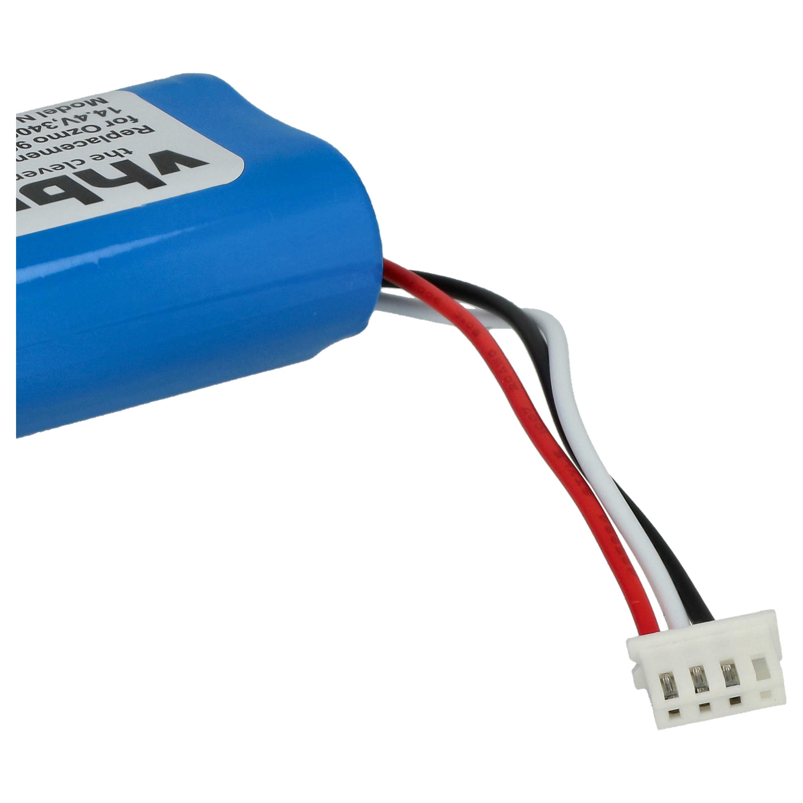 Batteria Di Ricambio Per Deebot Ozmo 900, 901, 905, 920, 930, 937 - Li-ion 14.4V 3400mAh - S01-LI-148-3400
