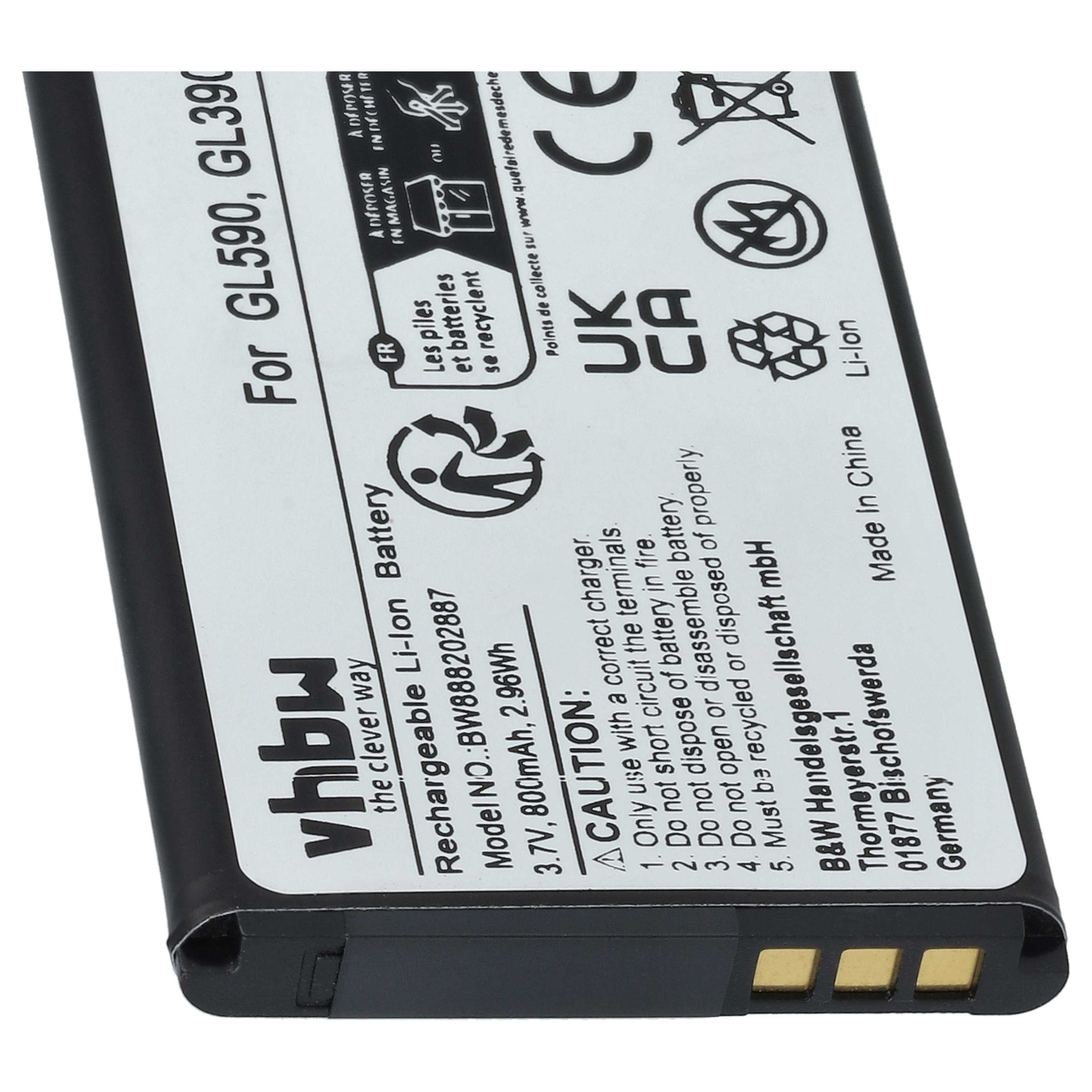 3.7v Li-ion Akku BLESYS Ersatzakku Für Gigaset GL590 GL390 – 3.7V