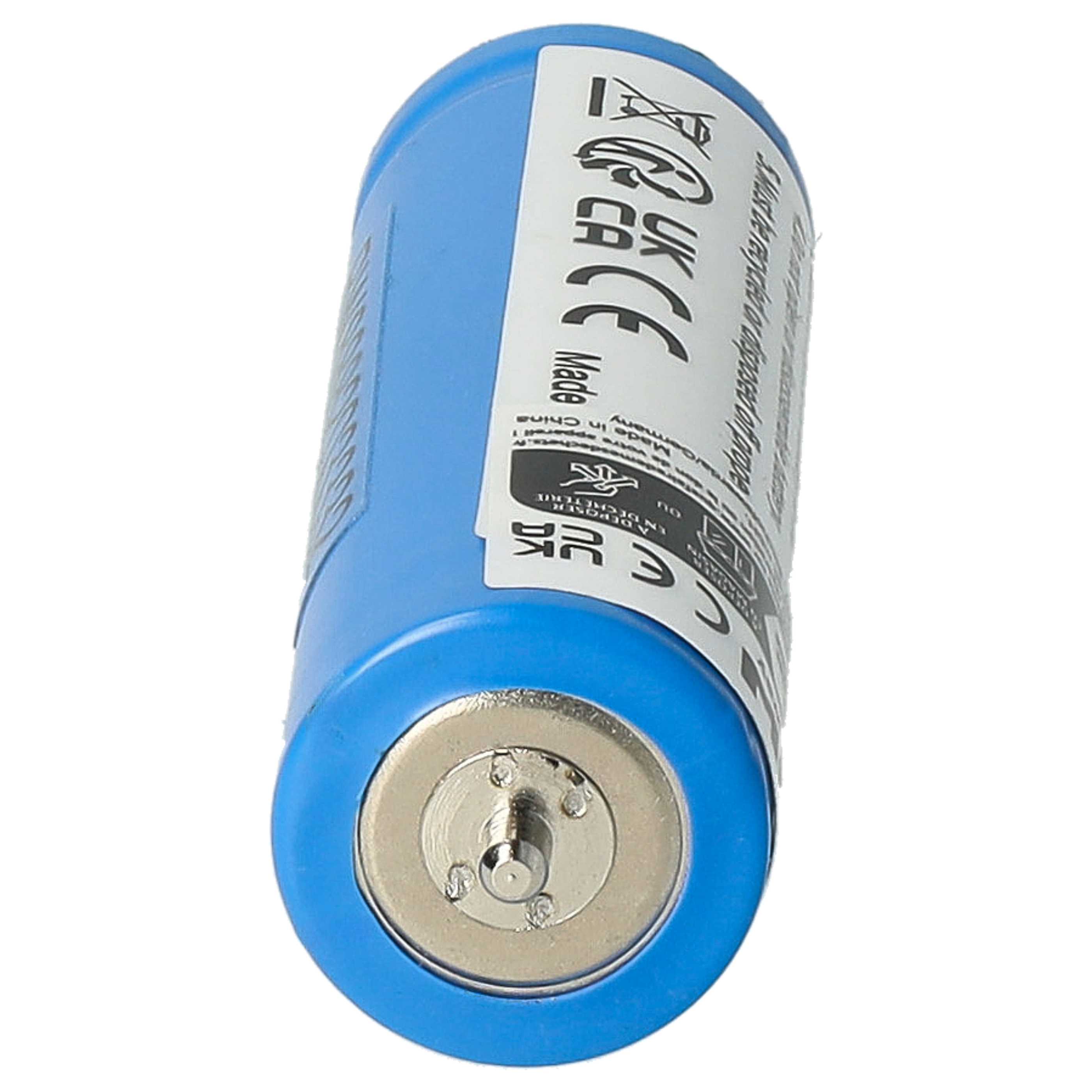 Batería Vhbw Compatible Con Panasonic 2HHR120, E150, E151, E152, E153, E154, E155, ER150, ER151, ER152 Para Afeitadora, 2000 MAh, 2.4V NiMH