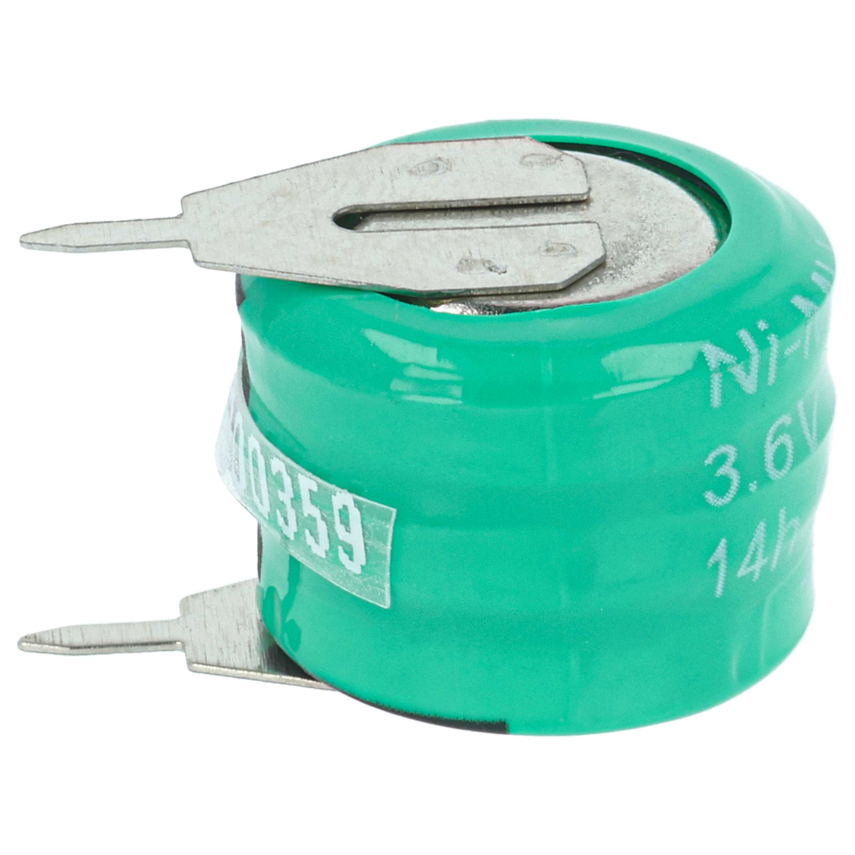 Vhbw Ersatzakku Für 3/V15H – 20mAh, 3,6V NiMH, Mit 3-Pin-Lötfahne – Perfekt Für Dein