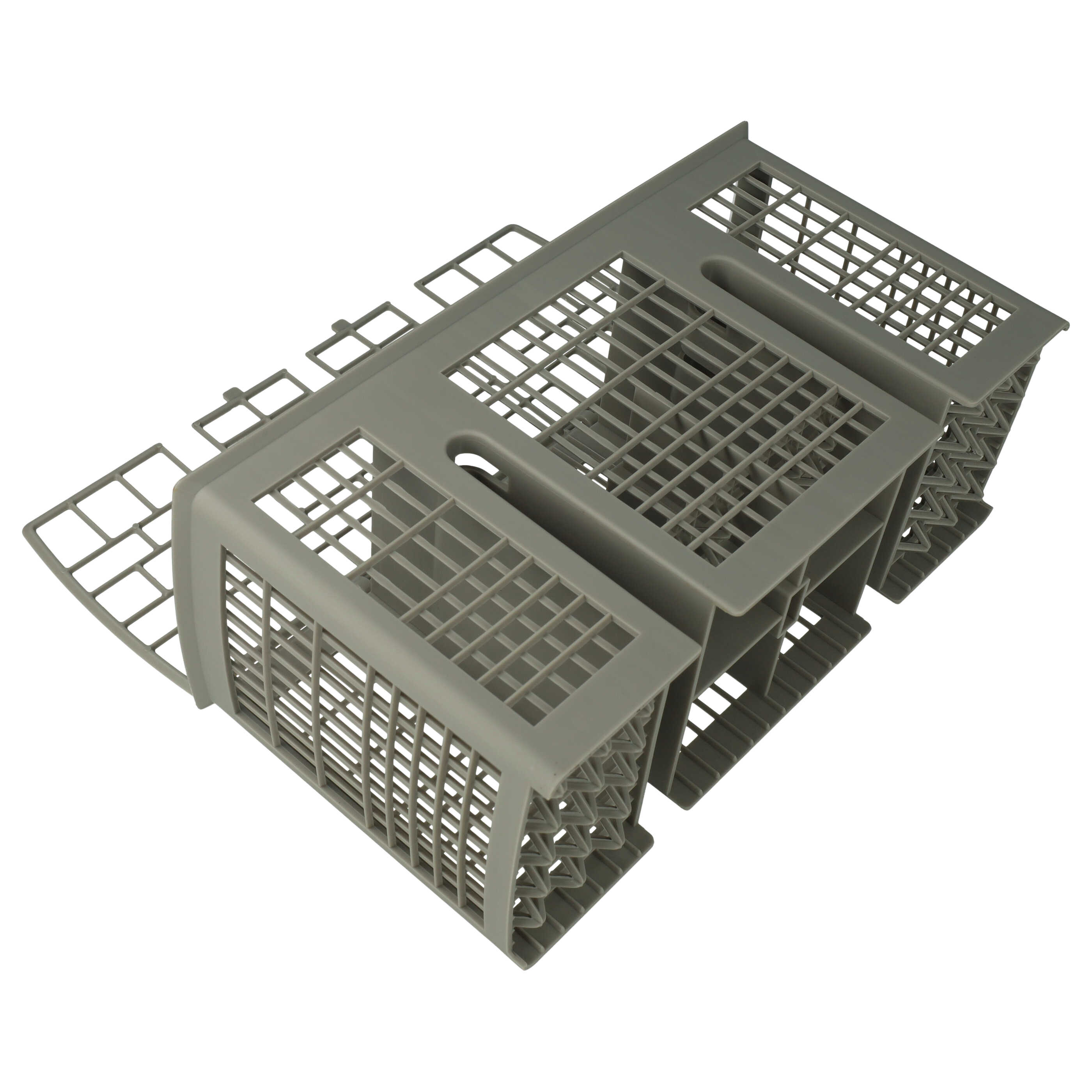 Spares2go Universal-Besteckkorb Für Fast Alle Spülmaschinen – Maße: 21 X 16 Cm, Höhe 12/22,5 Cm (mit Griff)