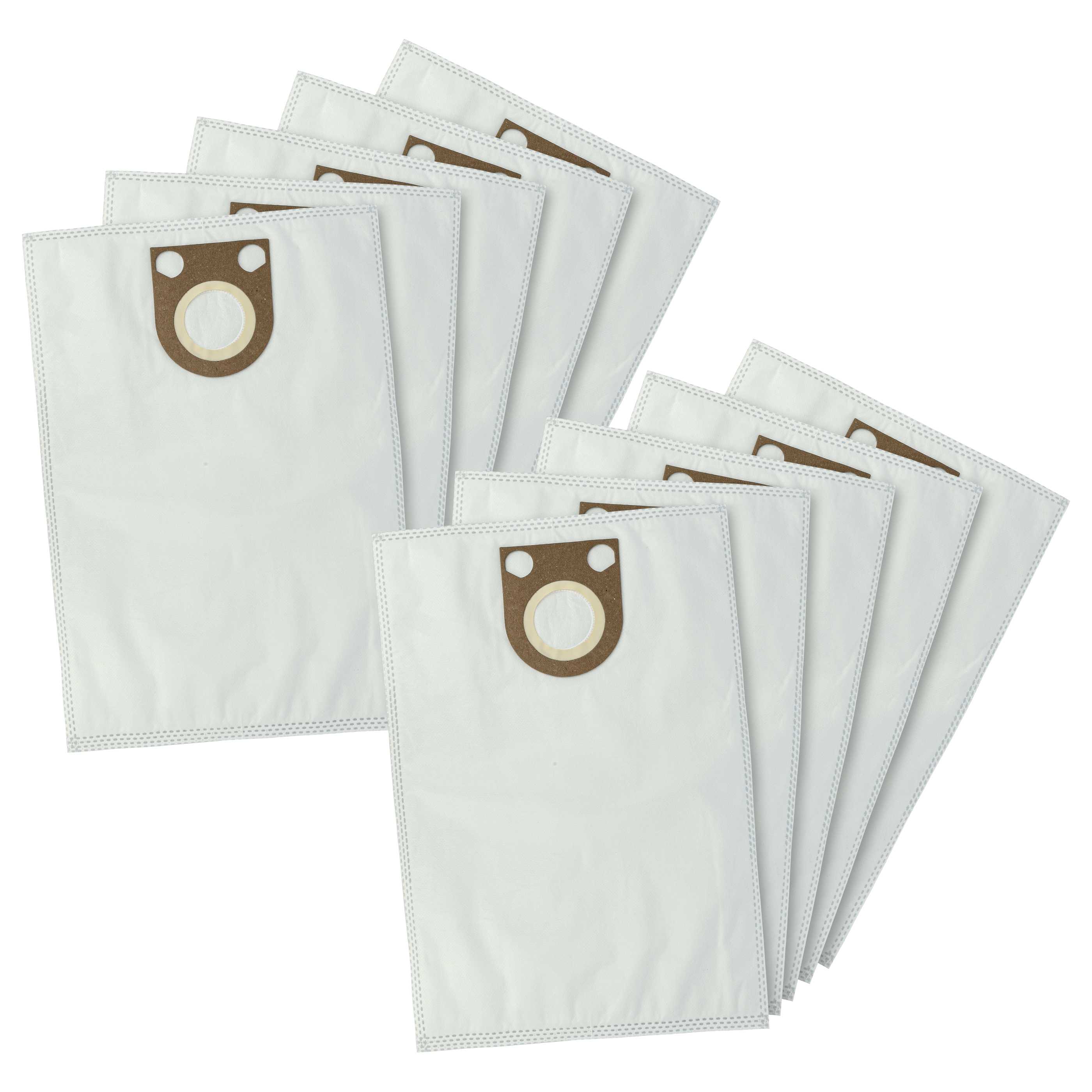 Lot De 10 Sacs D'aspirateur Pour Bosch GAS 20L, 15PS, 15L, 20 - Microfibre