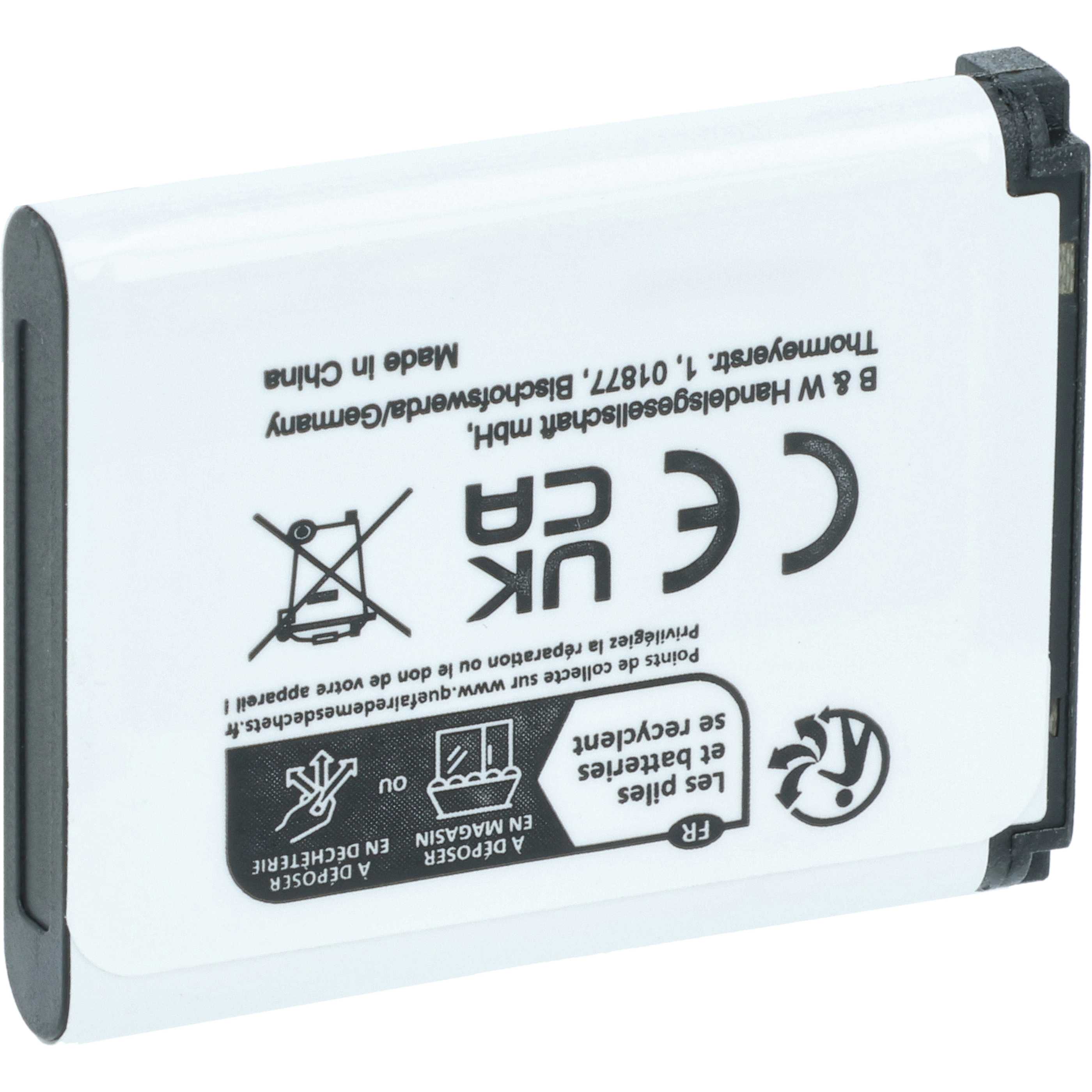 Batterie Remplacement Pour Kodak Pixpro FZ53 FZ52 FZ51 SL5 - 600mAh 3.7V Li-ion