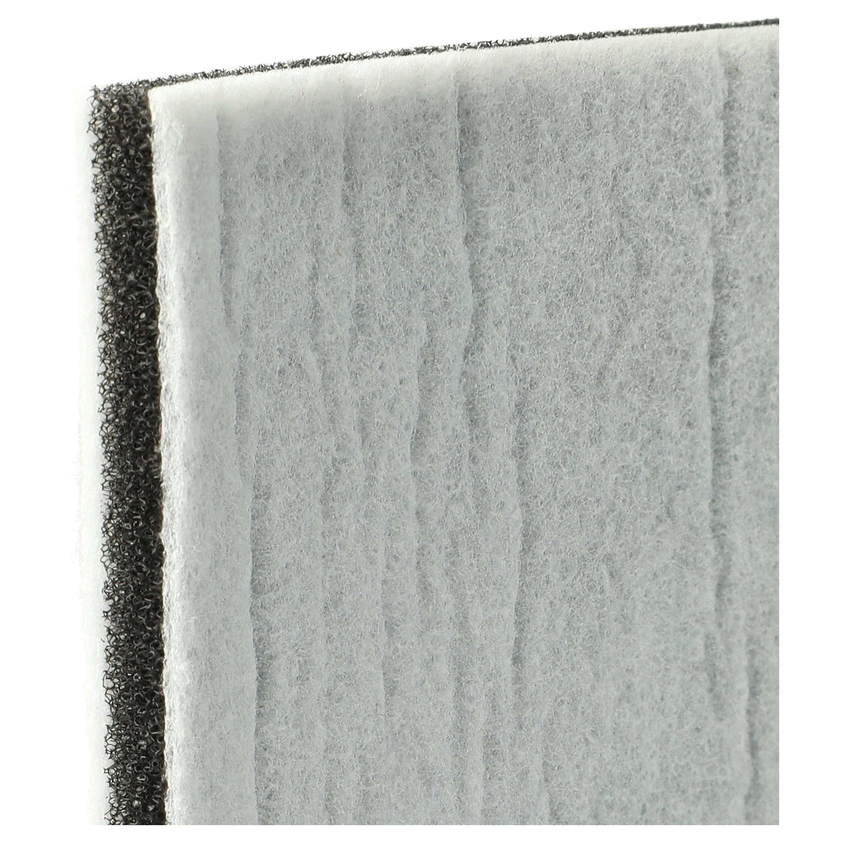 Filtro Bianco Rettangolare 12.9x12.4cm Vhbw Set Di 2x Filtro Salva-motore Compatibile Con Philips Specialist Ricambi Filtri Vhbw Per Philips Specialist