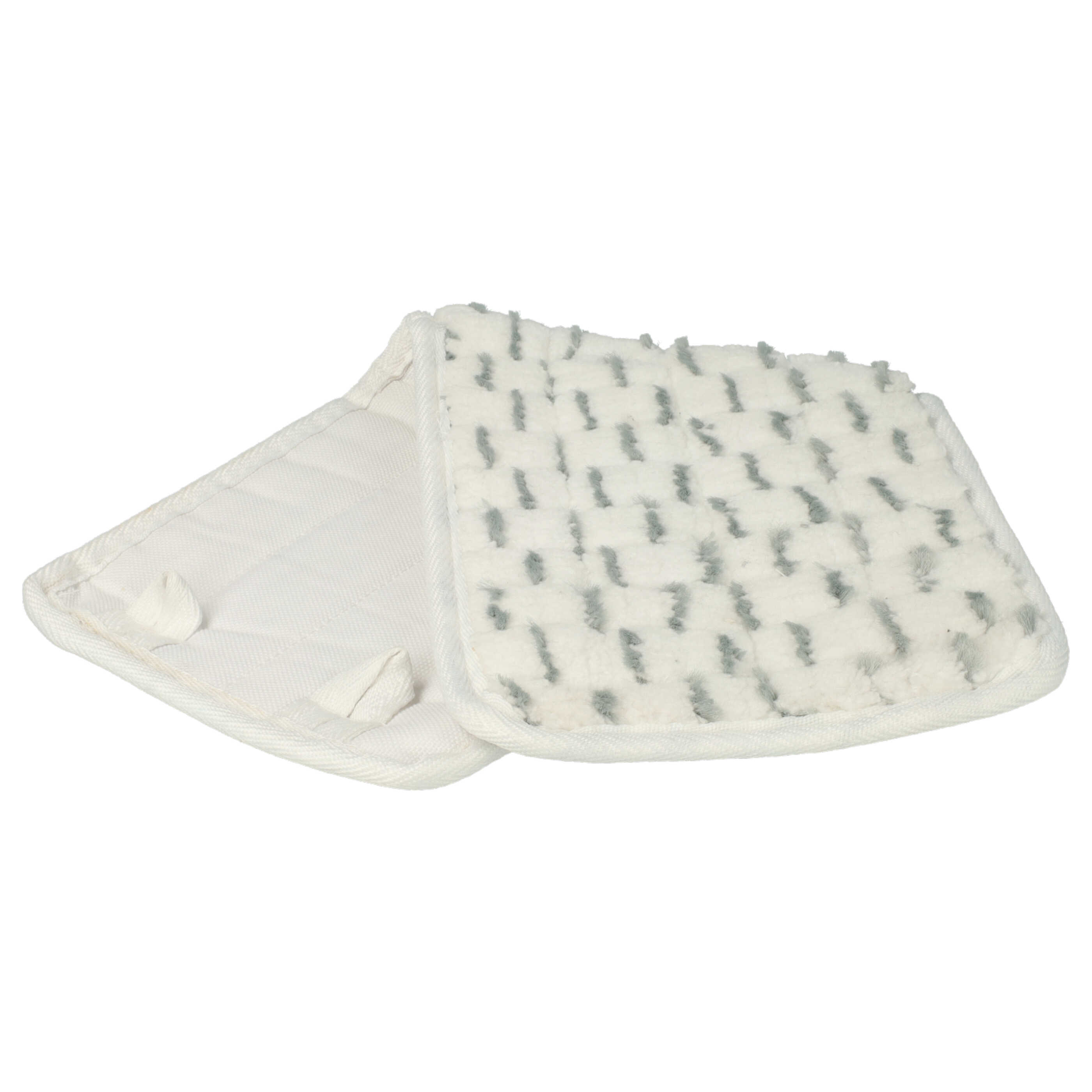 Lot De 2 Lingettes Microfibre Remplacement Pour Laveur De Sol Vileda 158410 - Compatible Easy Twist