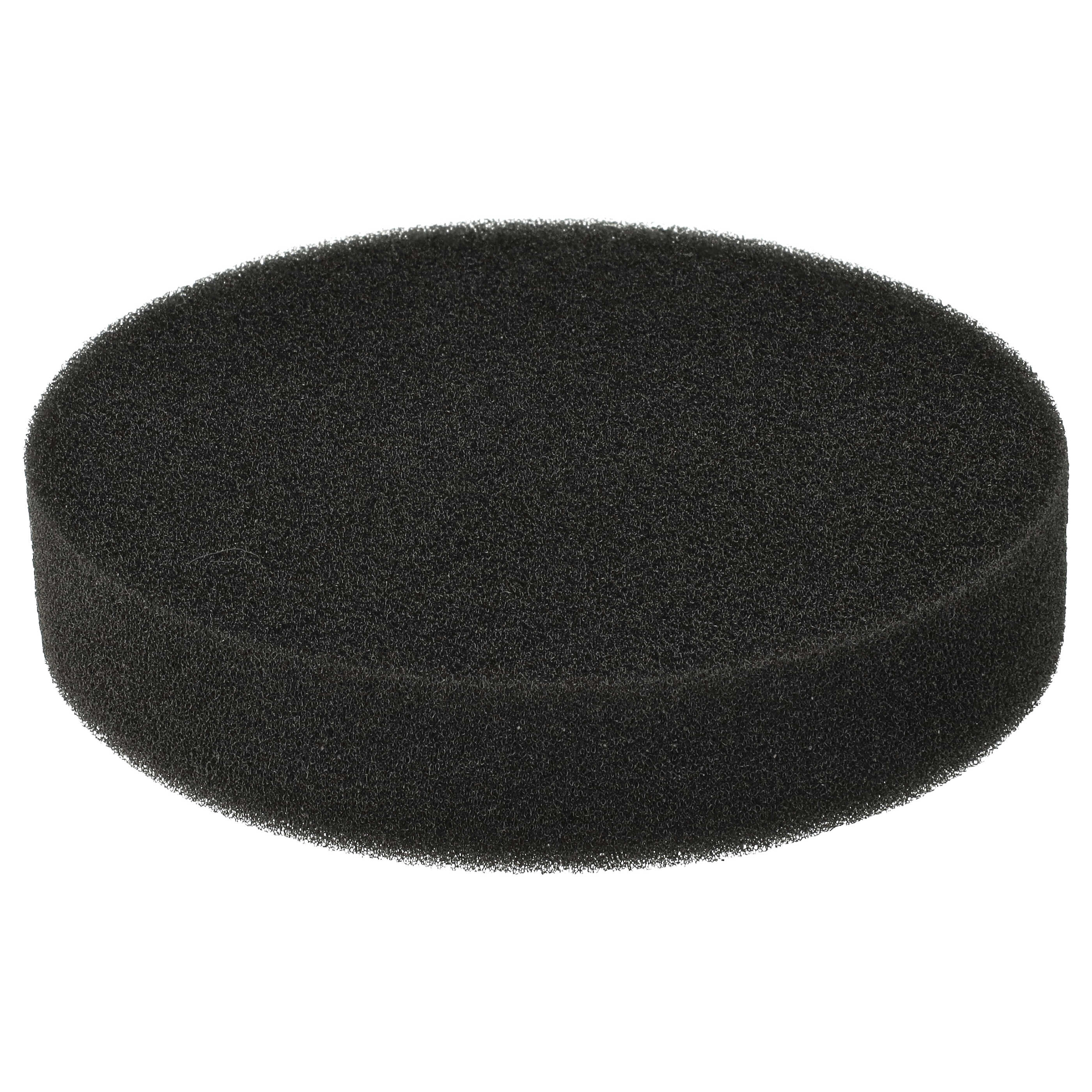 Pack De 2 Filtres éponge Pour Aspirateurs Rowenta RH 8543 LE 9A2/9A1/9A0 - Noir, En Mousse, 3g