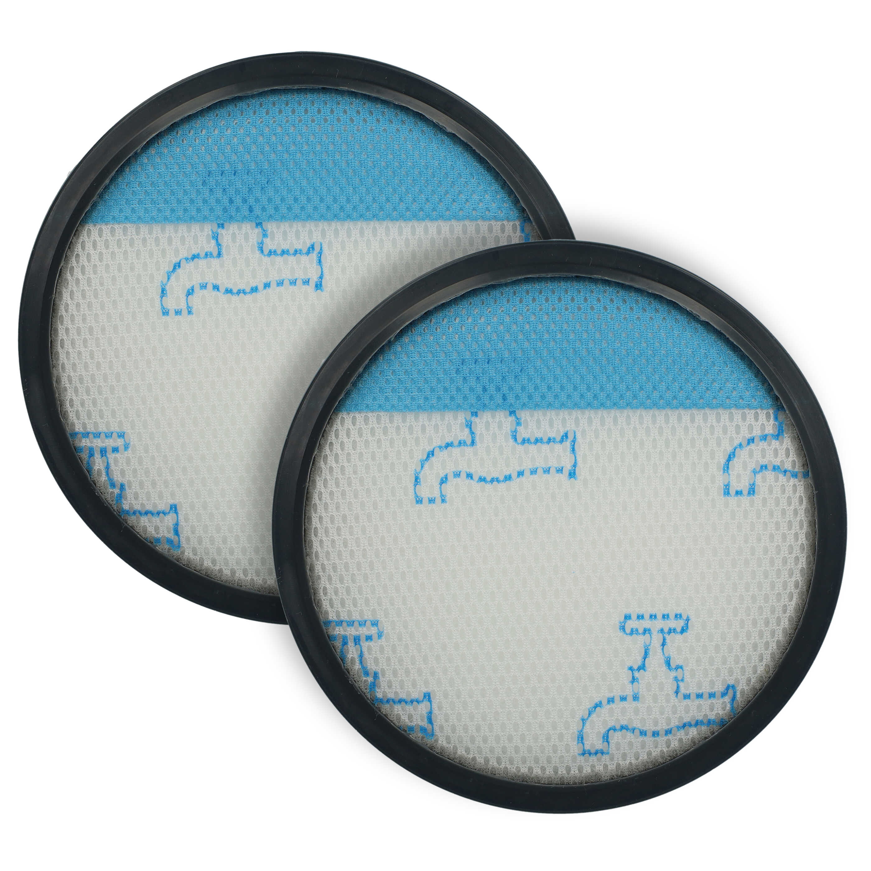 2x Micro-filtre hygiénique pour Grundig VCC 7670 A Multi-Zyklon