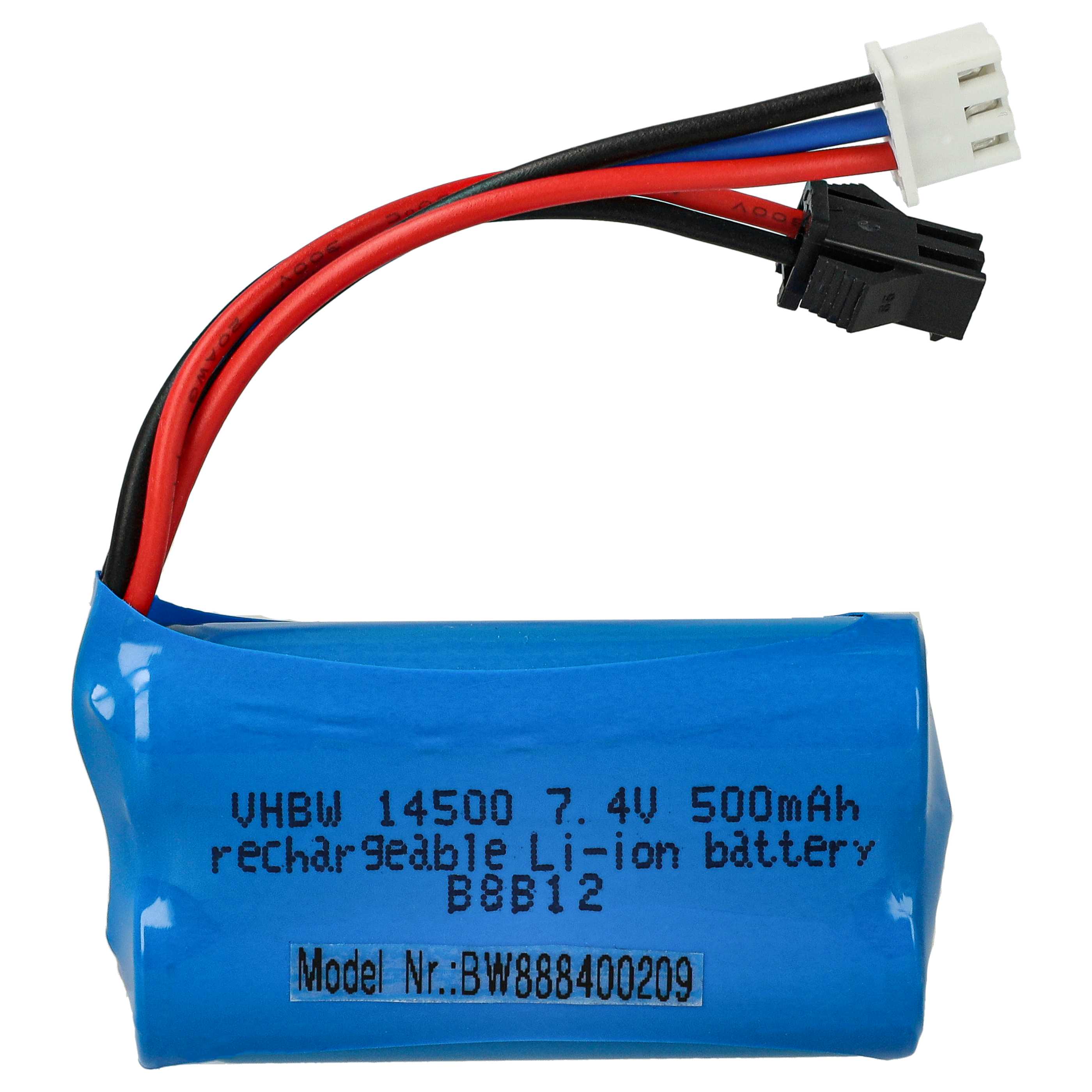 Batterie Pour Modéle RC 1200mAh 3,7V SM-2P
