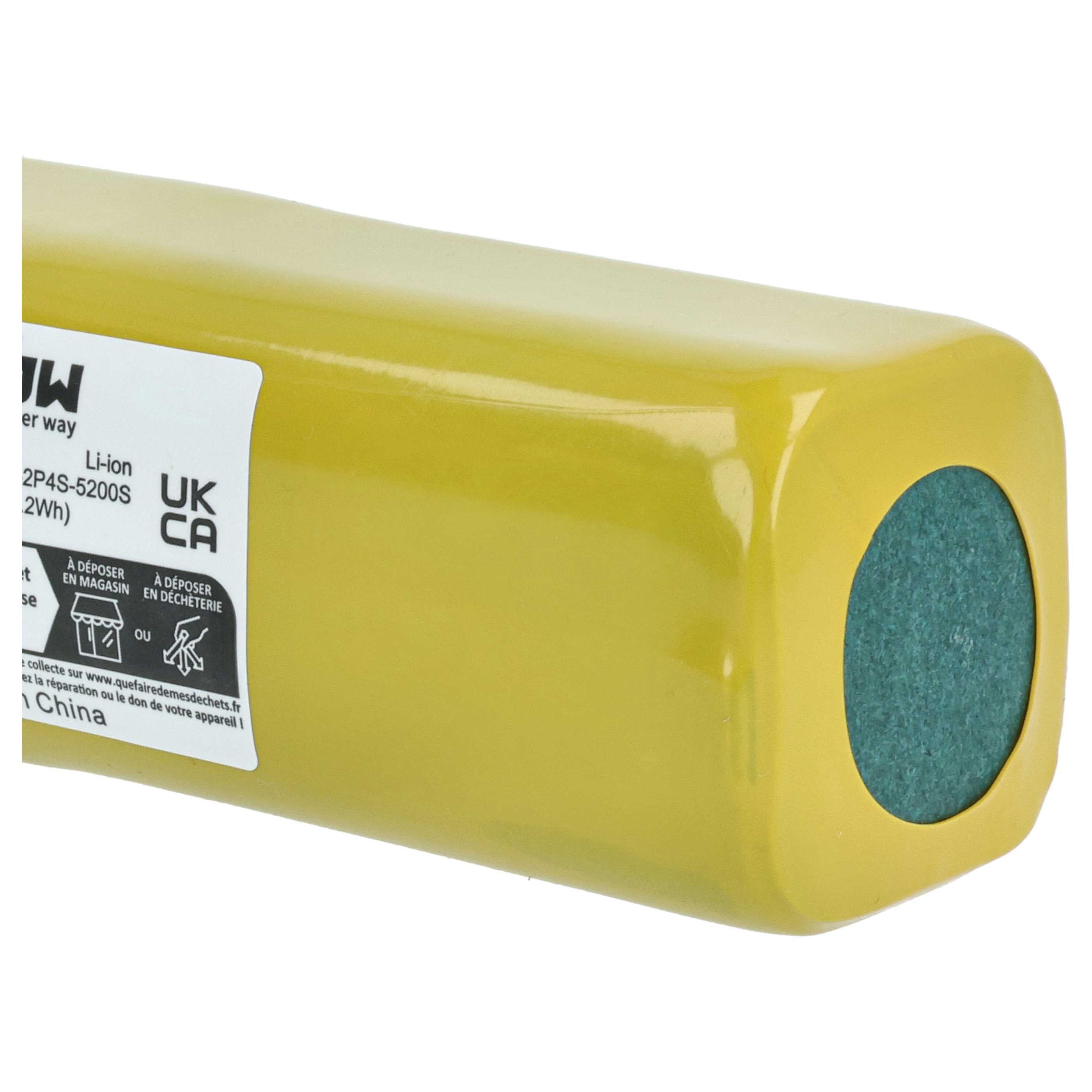 vhbw Batería compatible con Xiaomi Roborock S6 S652-00 XM200008 RSD0059CE, S75, S7+ Tanos-S, S70