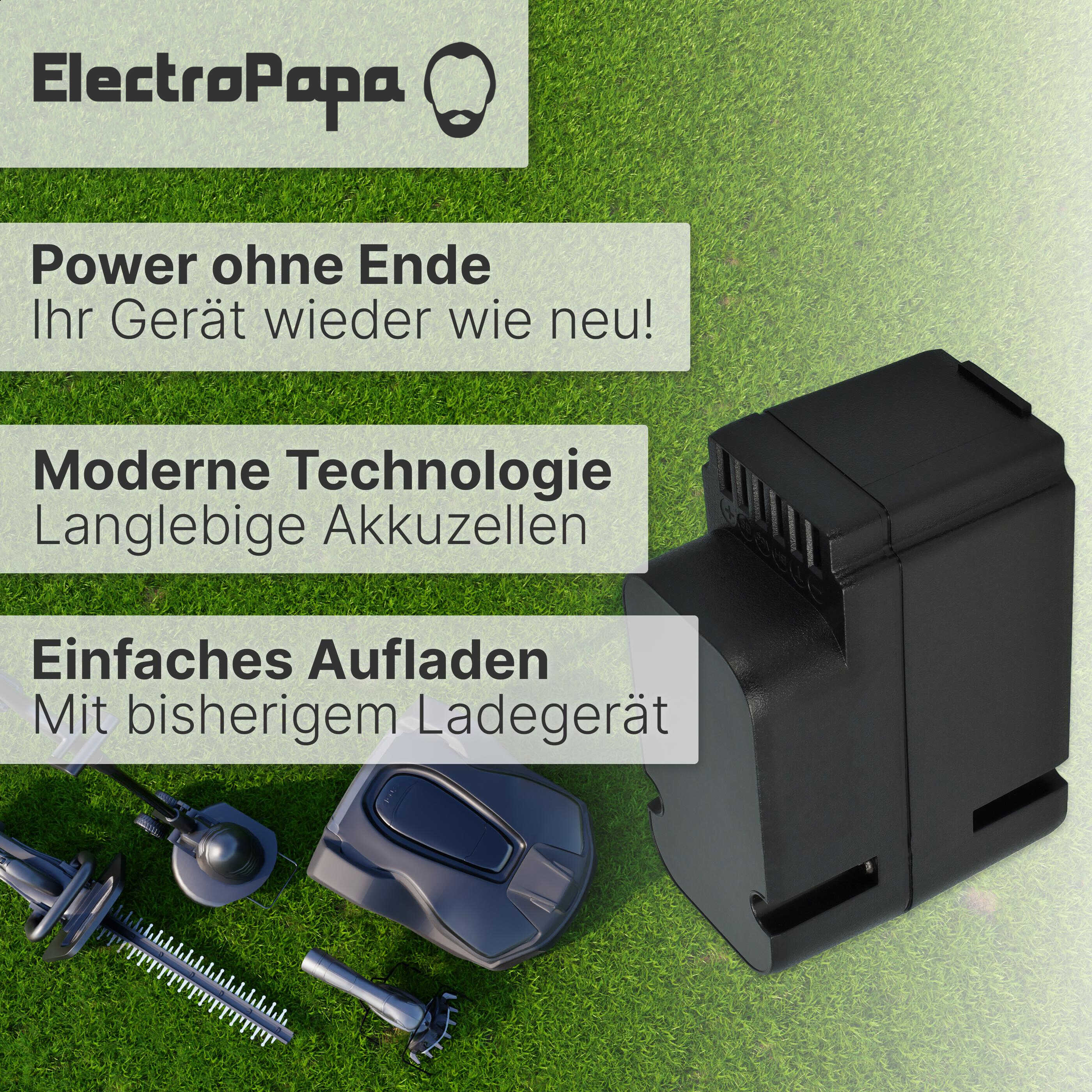 Akku für Worx Landroid M WG794E M WG794EDC M800 M800