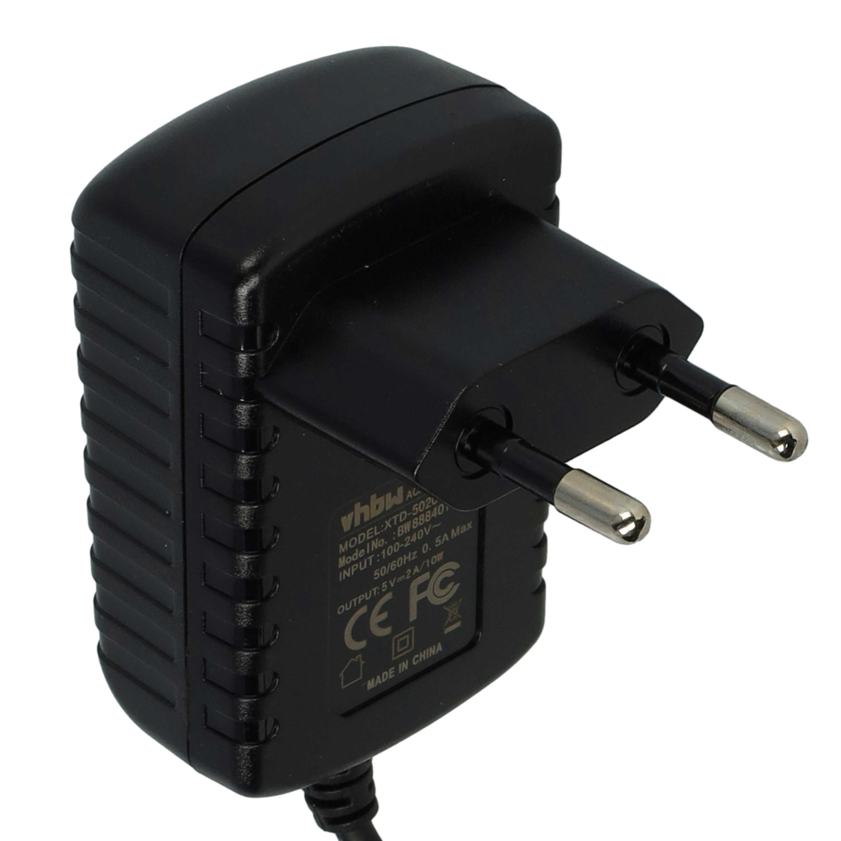Bloc Secteur Rowenta Air Force Precision – Câble De Rechange, 5V/2A, Neuf Vhbw