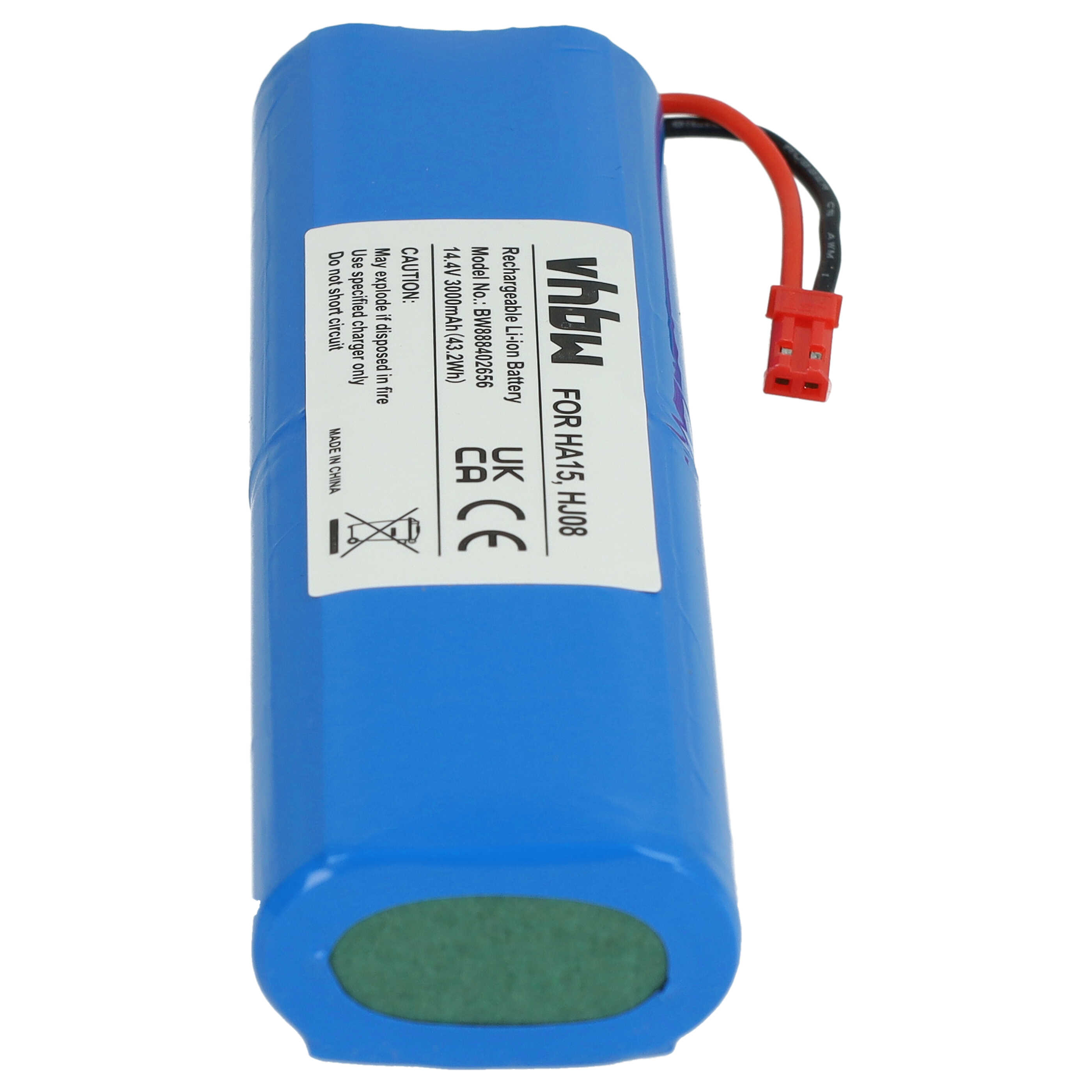 2x Batterie aspirateur 14.4V, 2600mAh, Li Ion pour ILIFE V5s Pro, V8s