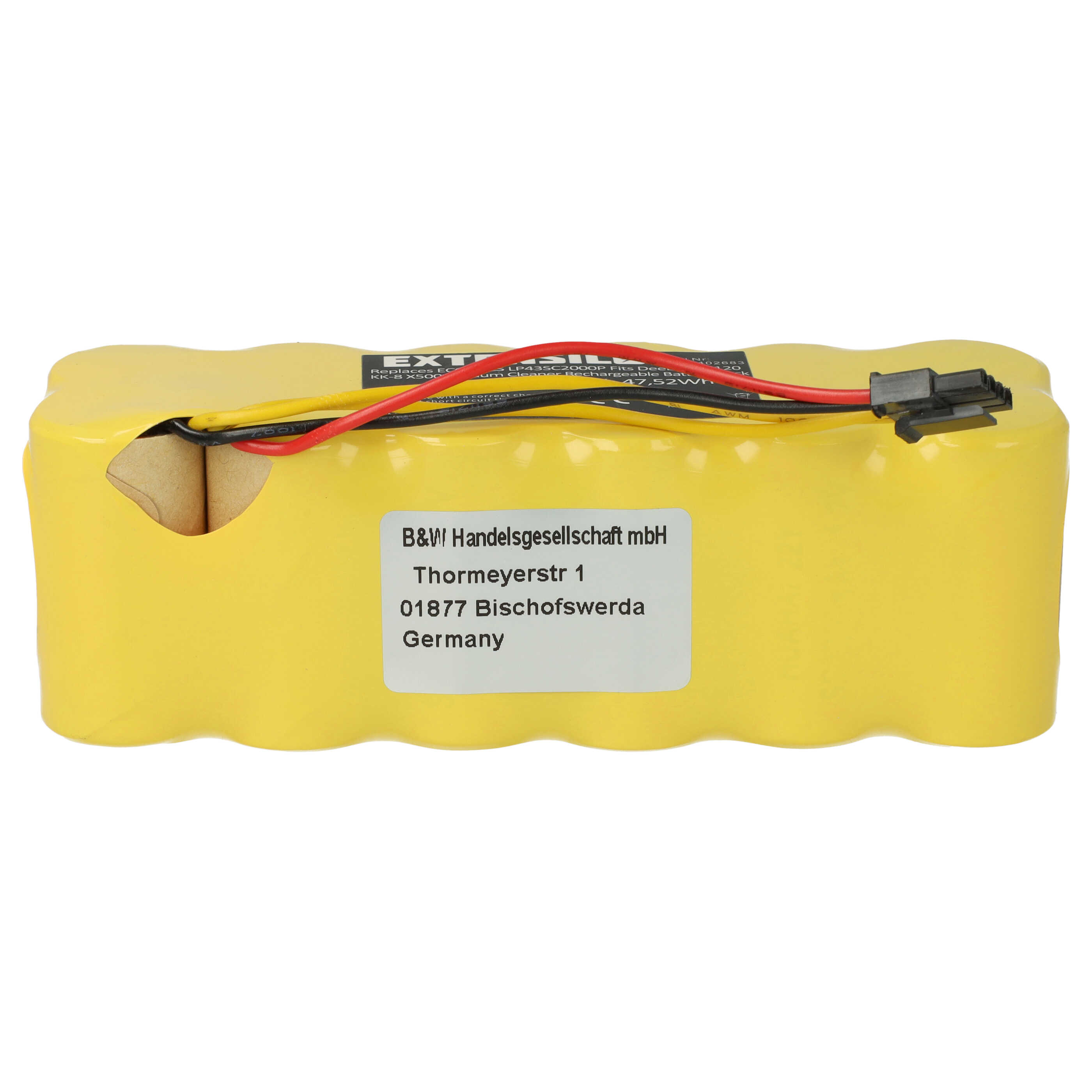 Vhbw Batería Para Profimaster Robot 2712 (3000 MAh, 14.4V, NiMH) – Reemplaza AT5186005100, LP43SC2000P