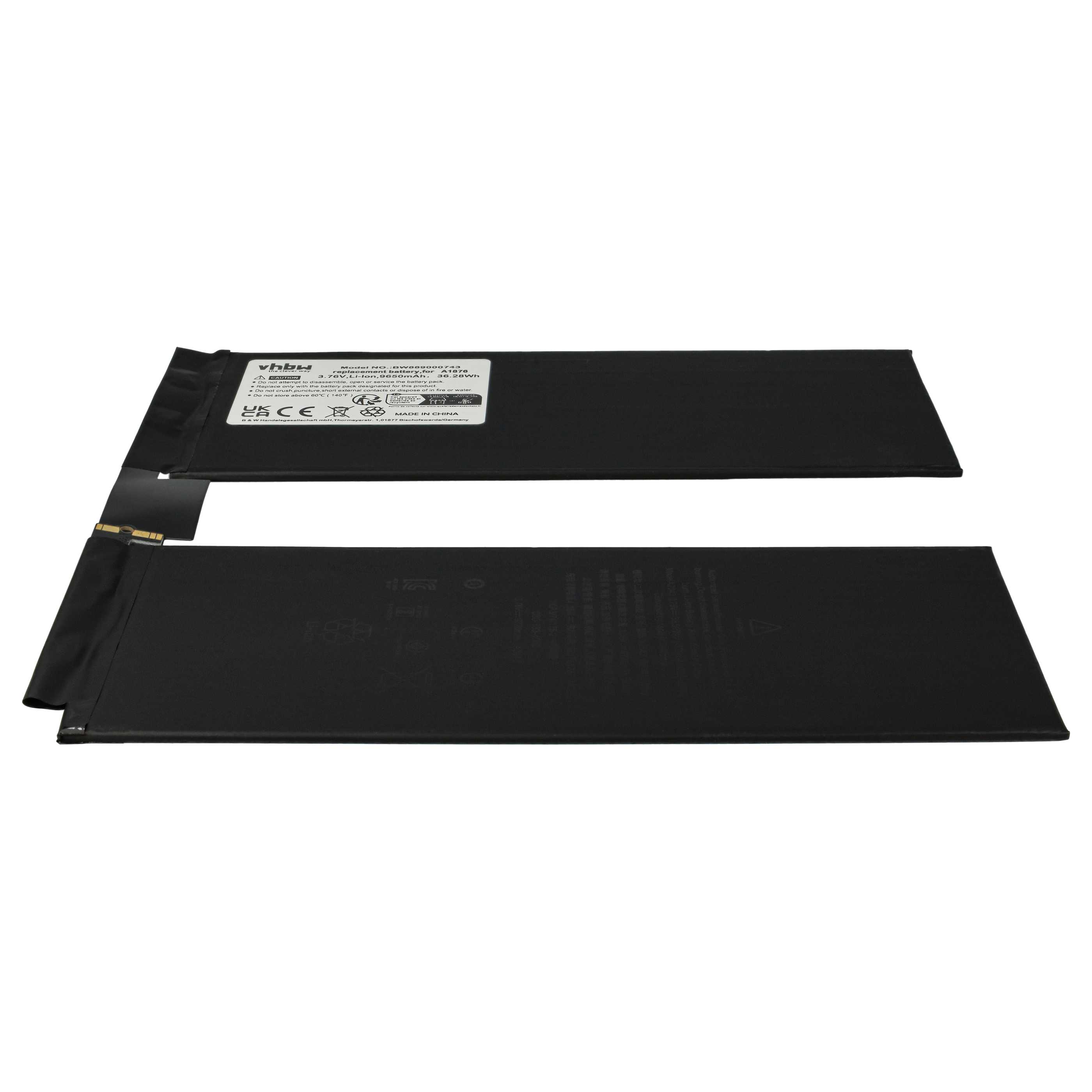 Battery for Apple iPad Pro 12.9 4 A2069 A2232 A2229 A2233 3.76V
