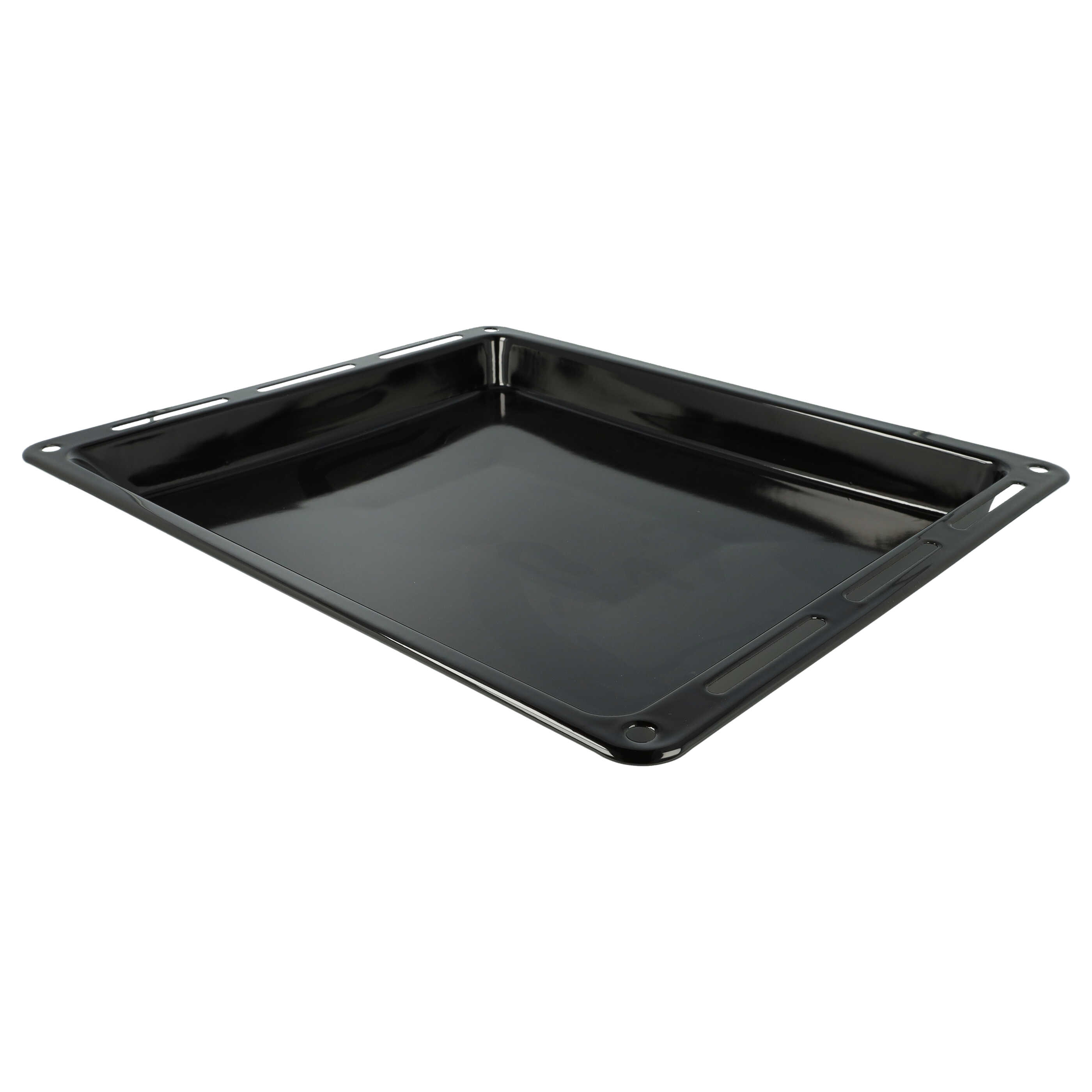 Vhbw Plaque De Four Compatible Avec Bosch Four - 45,8 X 36,5 X 4 Cm Anti Adhesif Emaillee Noir 91890863