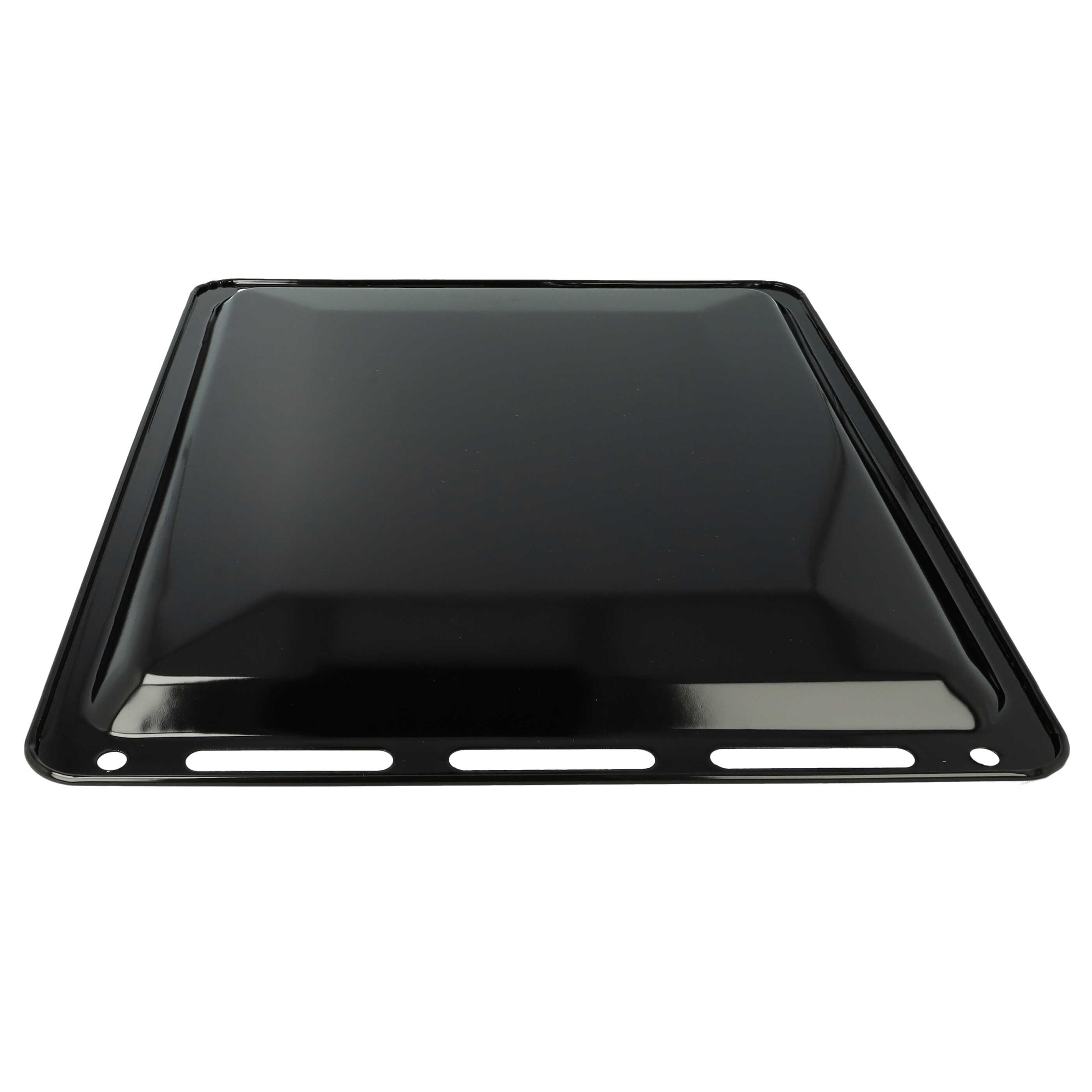 Vhbw Teglia Da Forno Antiaderente 45,5x36,1x2 Cm | Sostituisce HZ631070 | Compatibile Con Neff B56VT64N0/08, B57CS22G0/93, B57CS22N0/01 | Nero