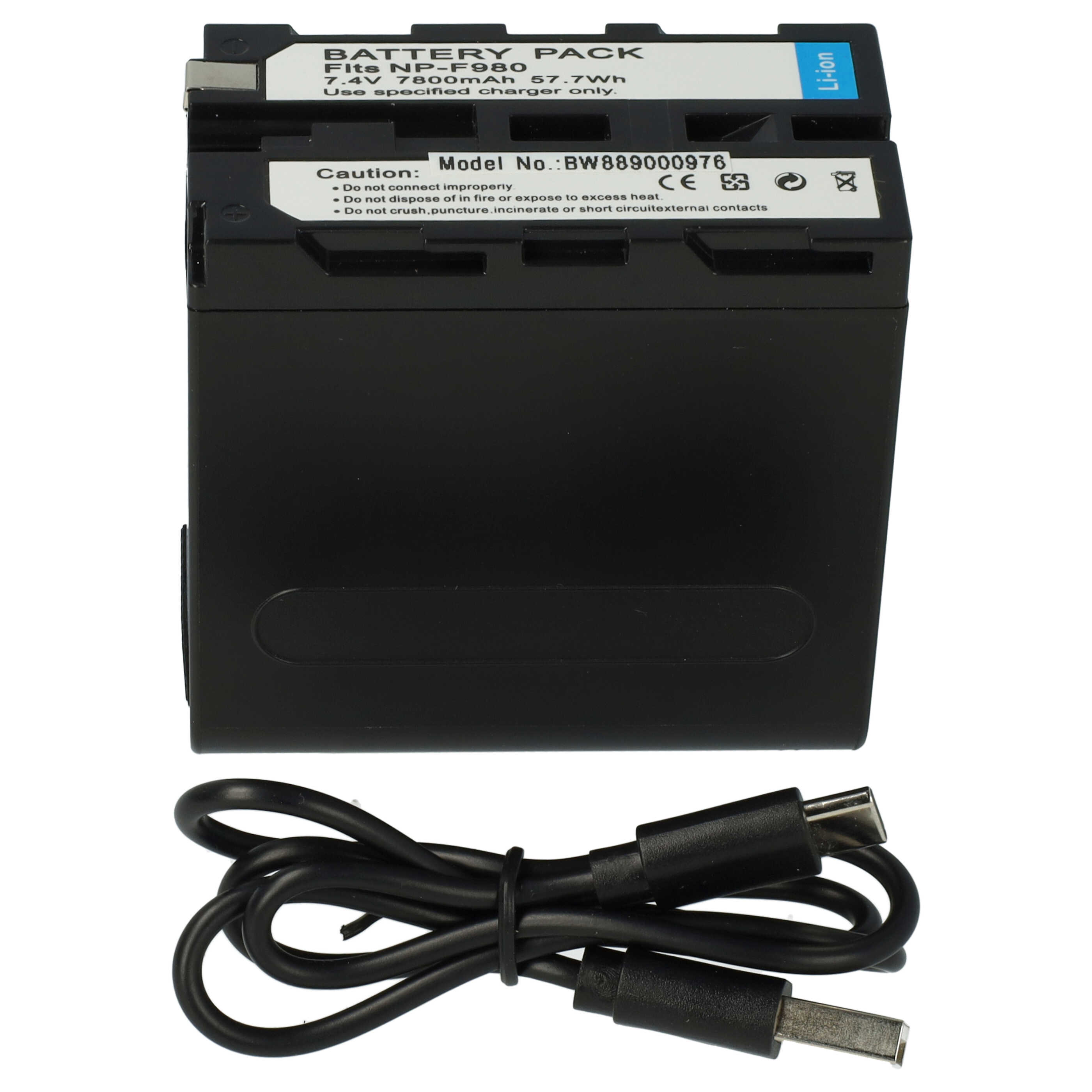 vhbw 1x batteria compatibile con Sony CCD-TRV37, CCD-TRV4, CCD-TRV41, CCD- TRV43, CCD-TRV35, CCD-TRV36 videocamera camcorder (1800mAh, 7,2V, Li-Ion