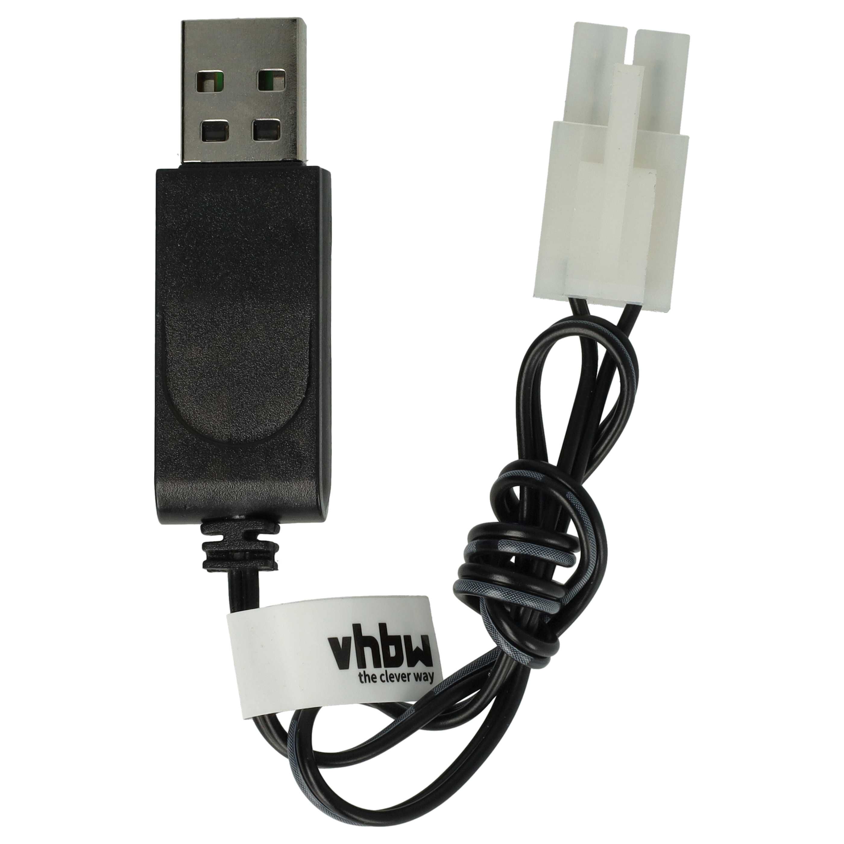 Chargeur USB Pour Batteries RC 4,8V – Compatible Universelle, Câble 60cm – Vhbw Chargeur USB RC 4.8V Chargeur USB Pour Batteries RC 4,8V – Compatible Universelle, Câble 60cm – Vhbw Chargeur USB RC 4.8V