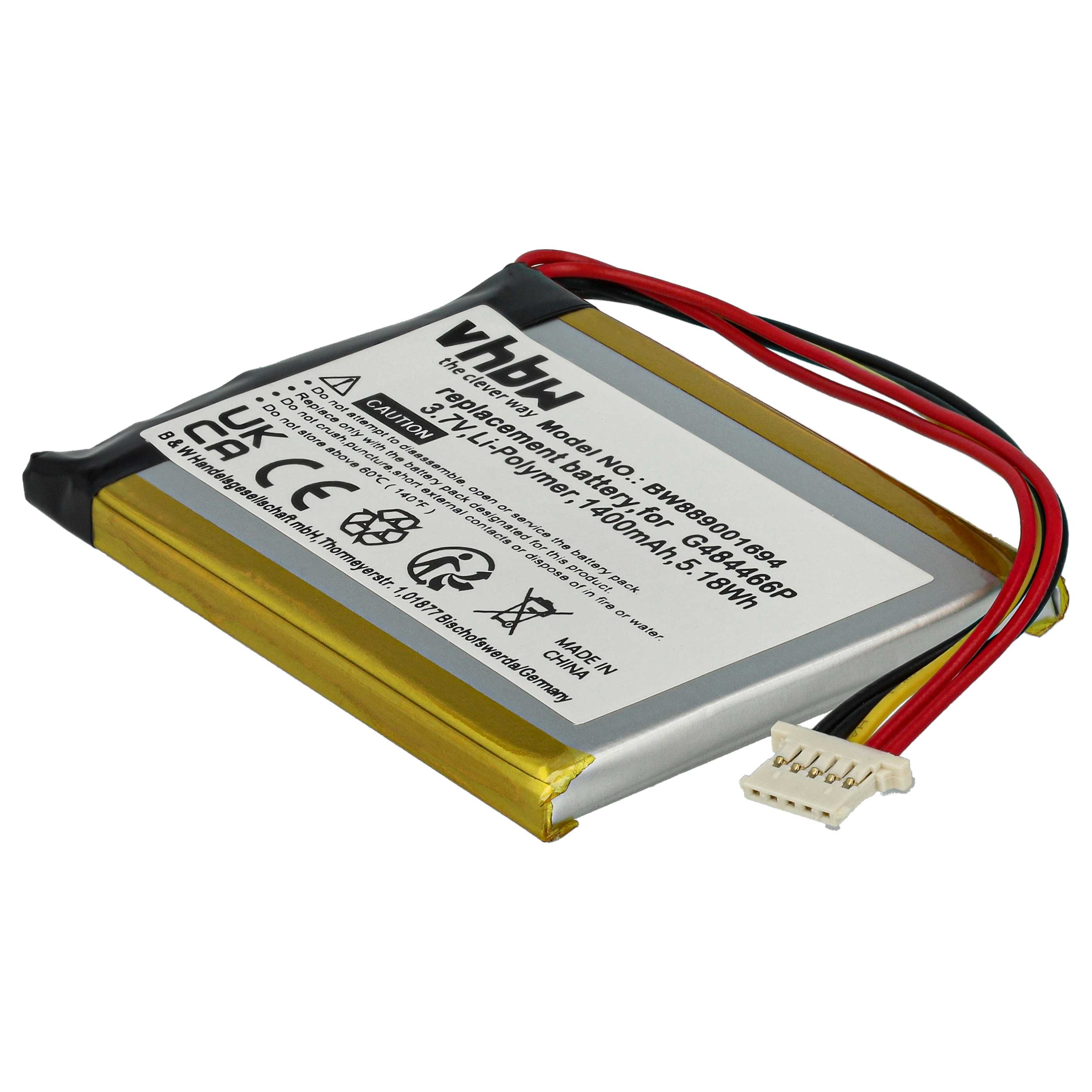 Batteria CELLONIC Da 1400mAh Per Polar V650 – Ricambio Litio Polimeri A Lunga Durata E Bassa Autoscarica - 2