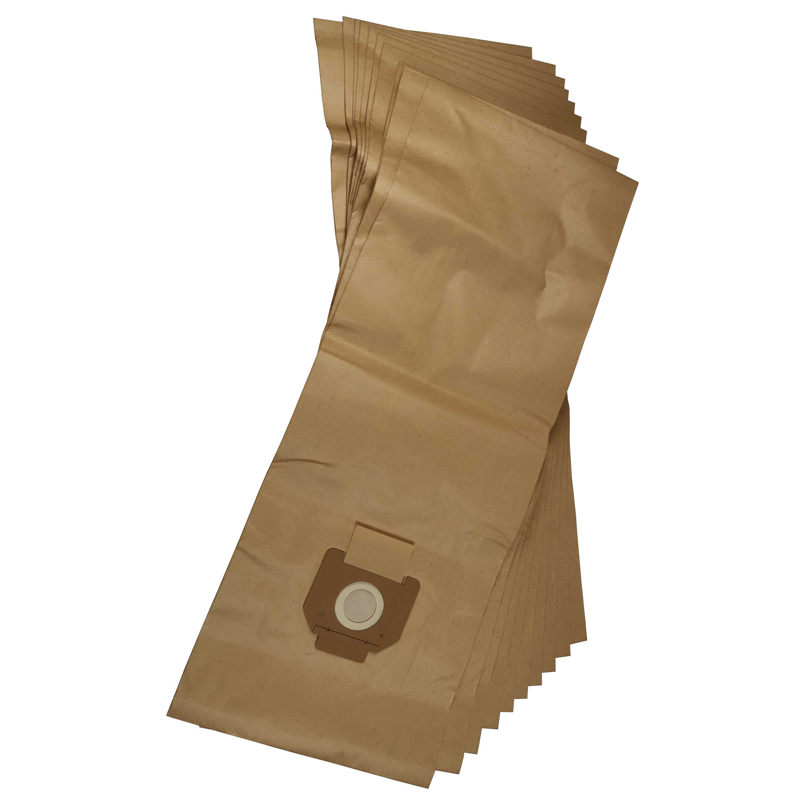 10-Pack Nilfisk Alto Attix 7 Vacuum Bags – HEPA Bags For 19-Gallon Canister (302001484)