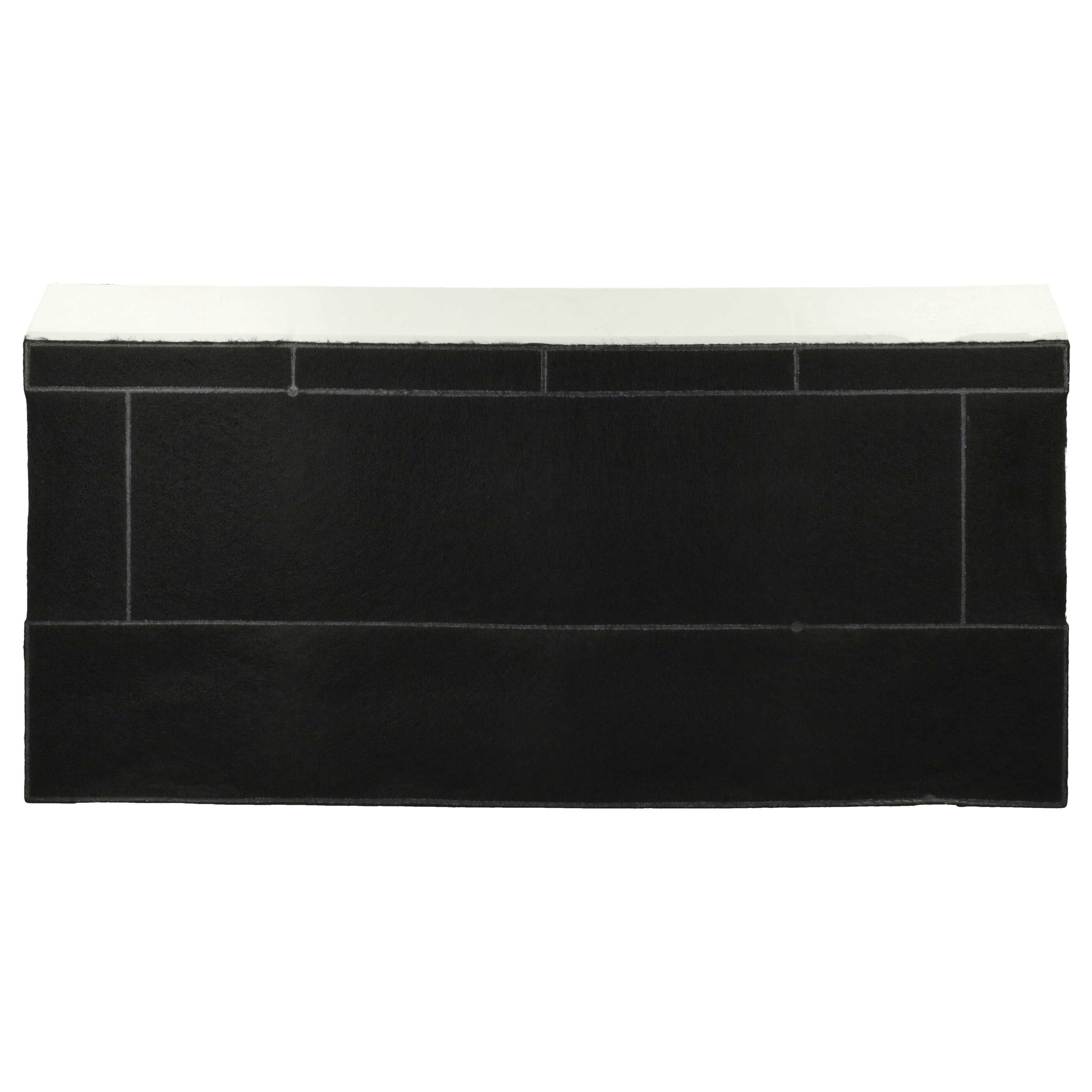 Vhbw 1x Filtro De Carbón Activado Compatible Con Neff D4972X0, D4683X0MC/01, D4772X0, D4692X0, D4972X0/03 Campanas Cocina - 39,8 X 19,6/17,4 X 2,9 Cm