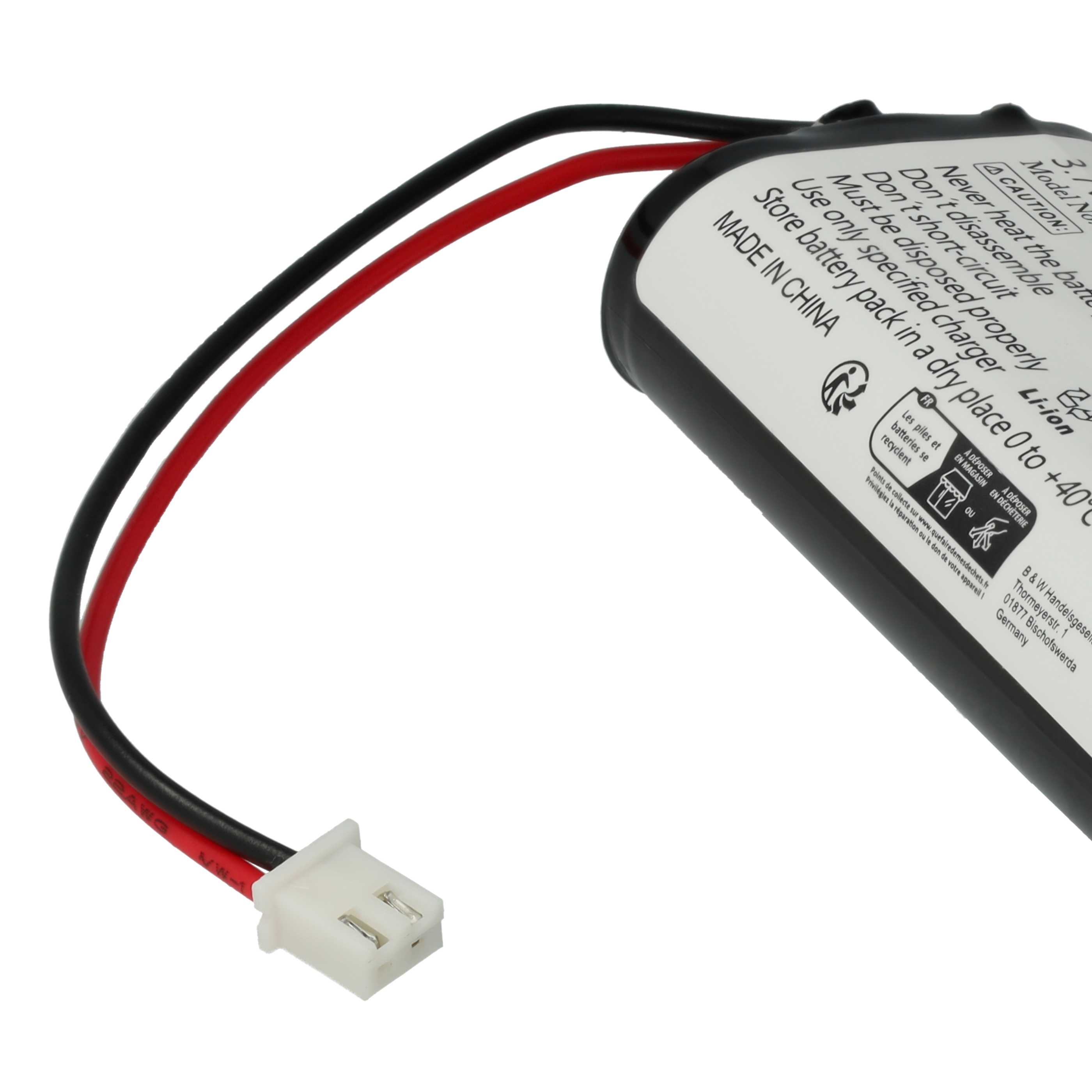Batterie De Rechange Pour Lampe De Chevet Zafferano Olivia, Olimpia, Olivia Mini - 4400mAh Li-ion - Neuf