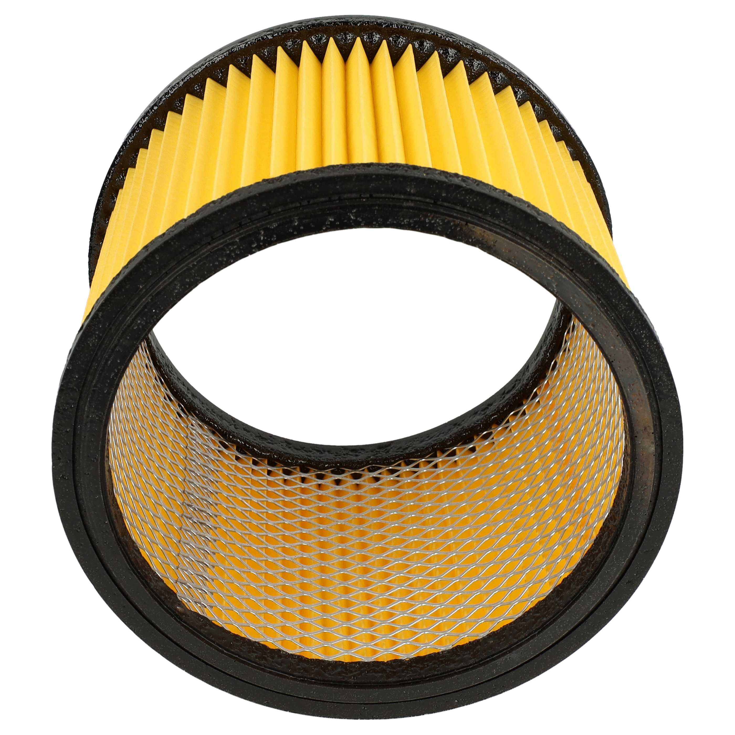 Filtre Plissé Blanc/vert Pour Aspirateur Einhell TH-VC 1425 - Neuf, Compatible Et Prêt à L'emploi