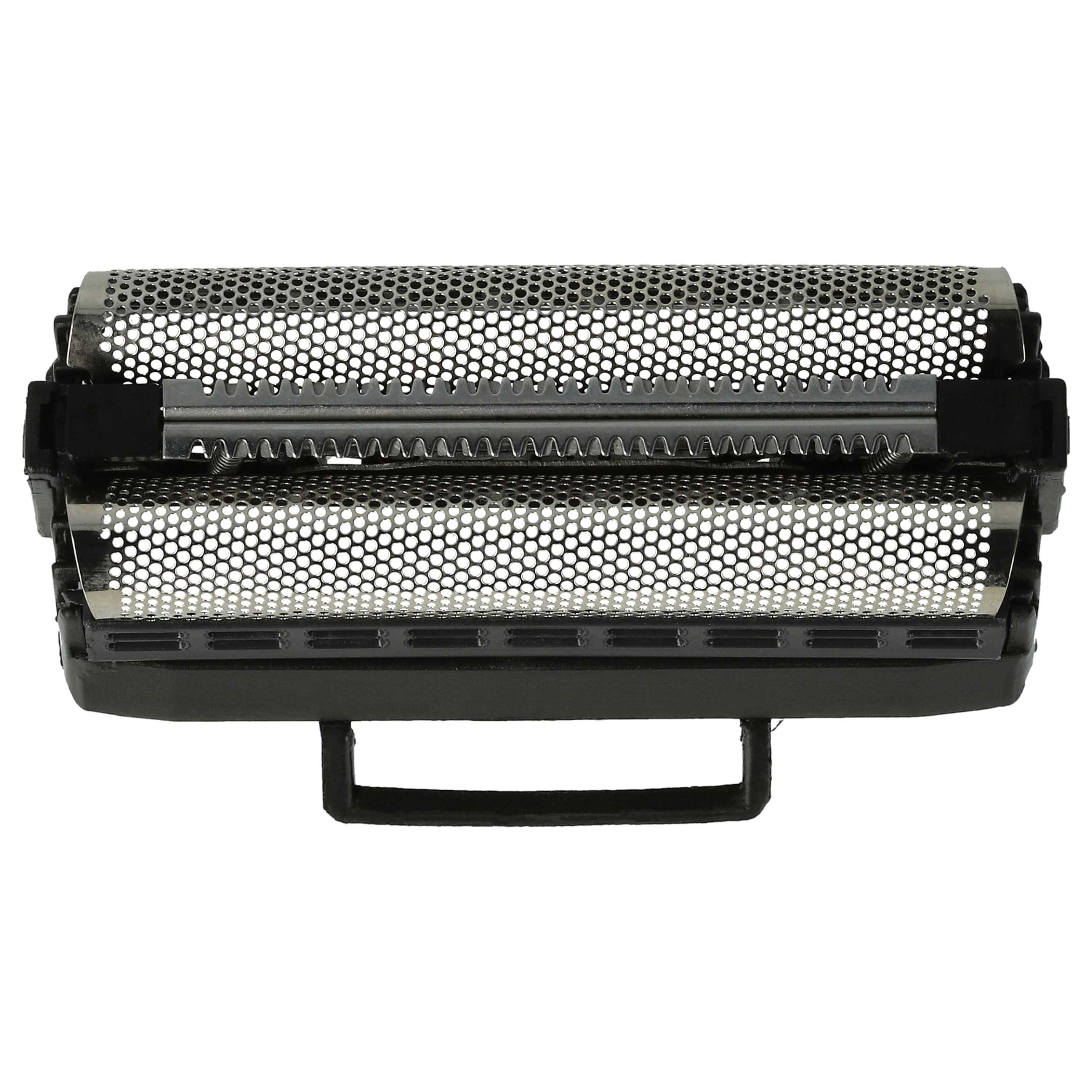 Grille Double De Rasoir De Rechange Pour Grundig Cascado X3 - Avec Cadre - Nickel - Neuf
