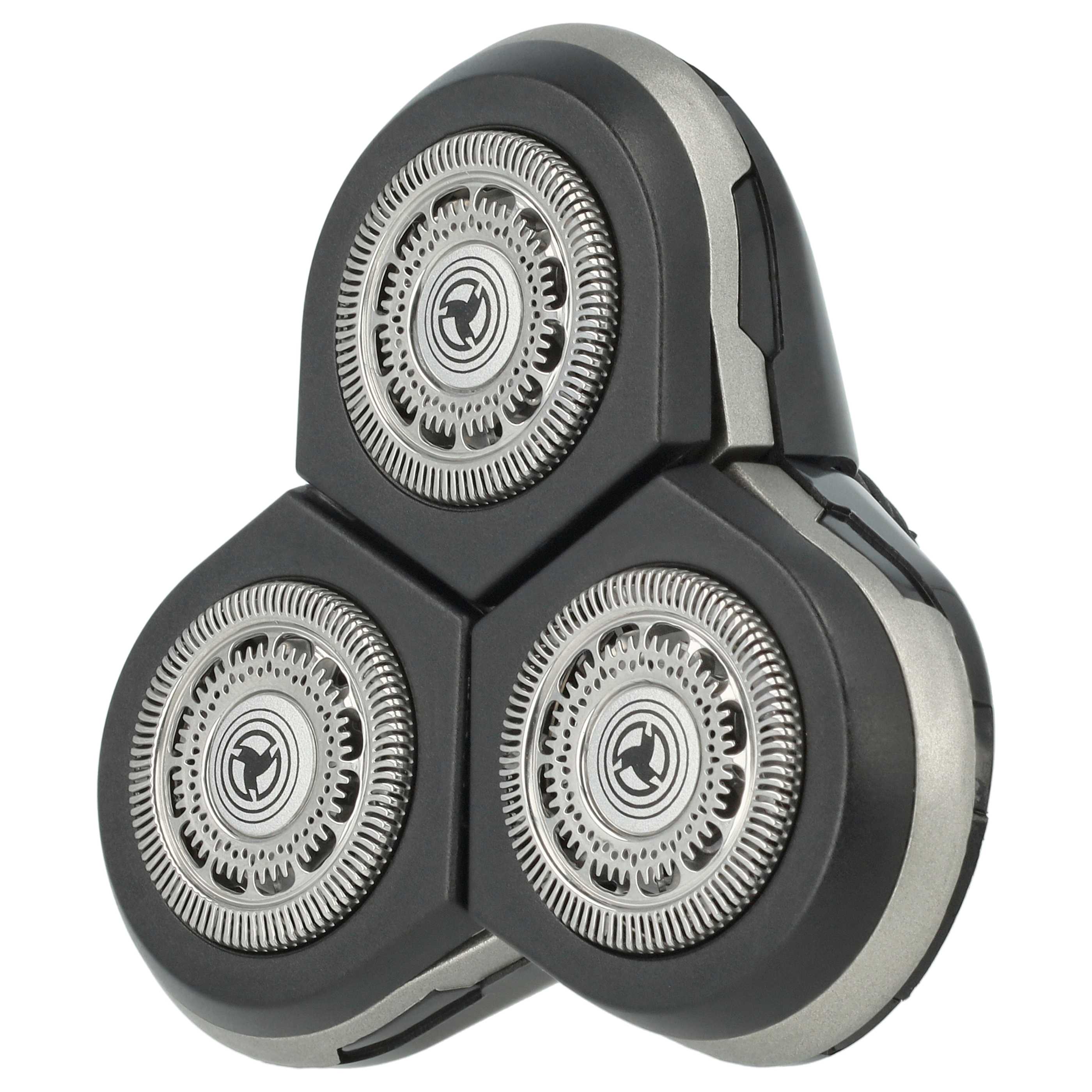 Tête De Rasoir Pour Philips RQ126 RQ1260CC RQ1258 - Neuf - Noir - Acier Inox - 1 Pièce